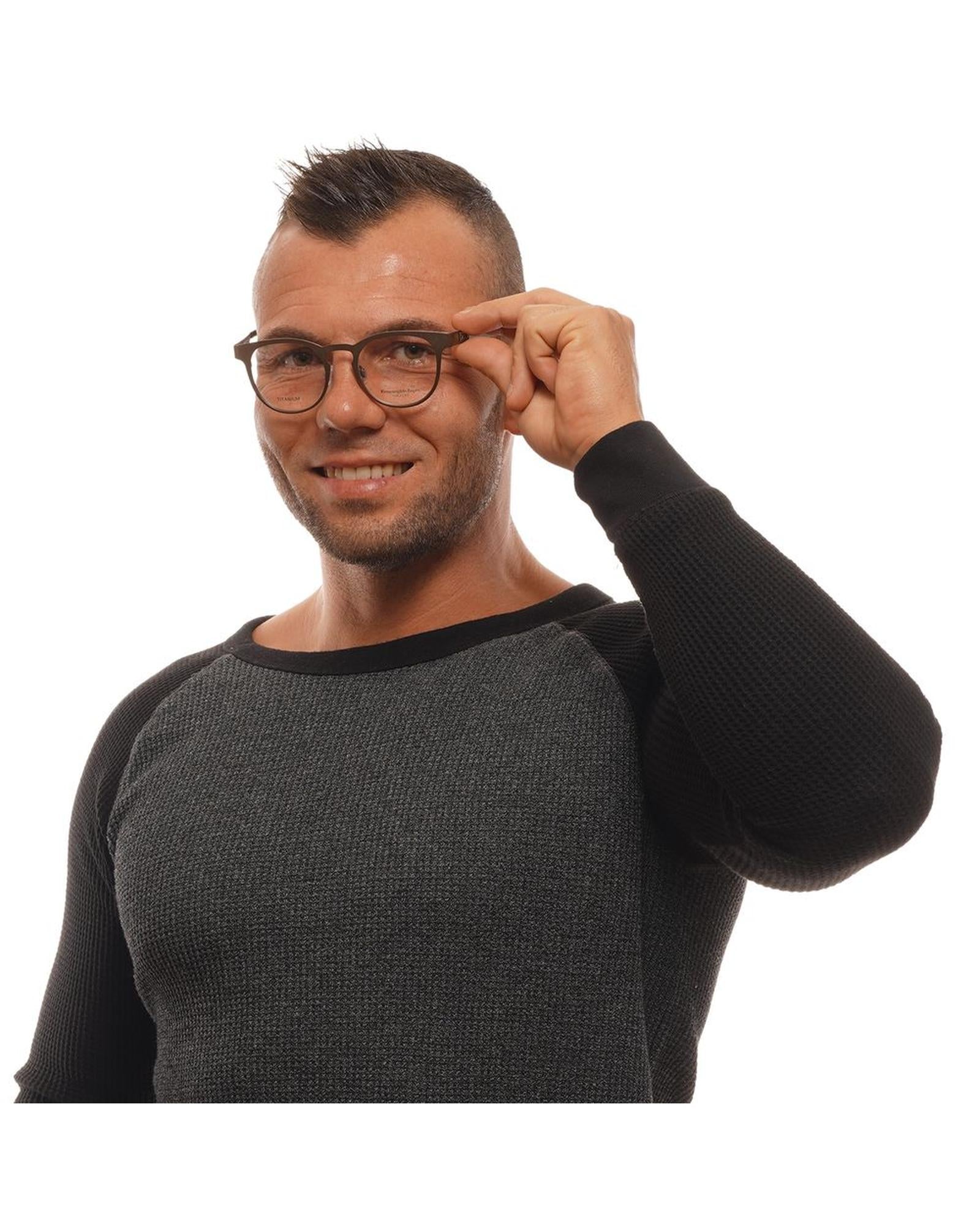Ermenegildo Zegna Men's Bronze  Optical Frames - One Size 4