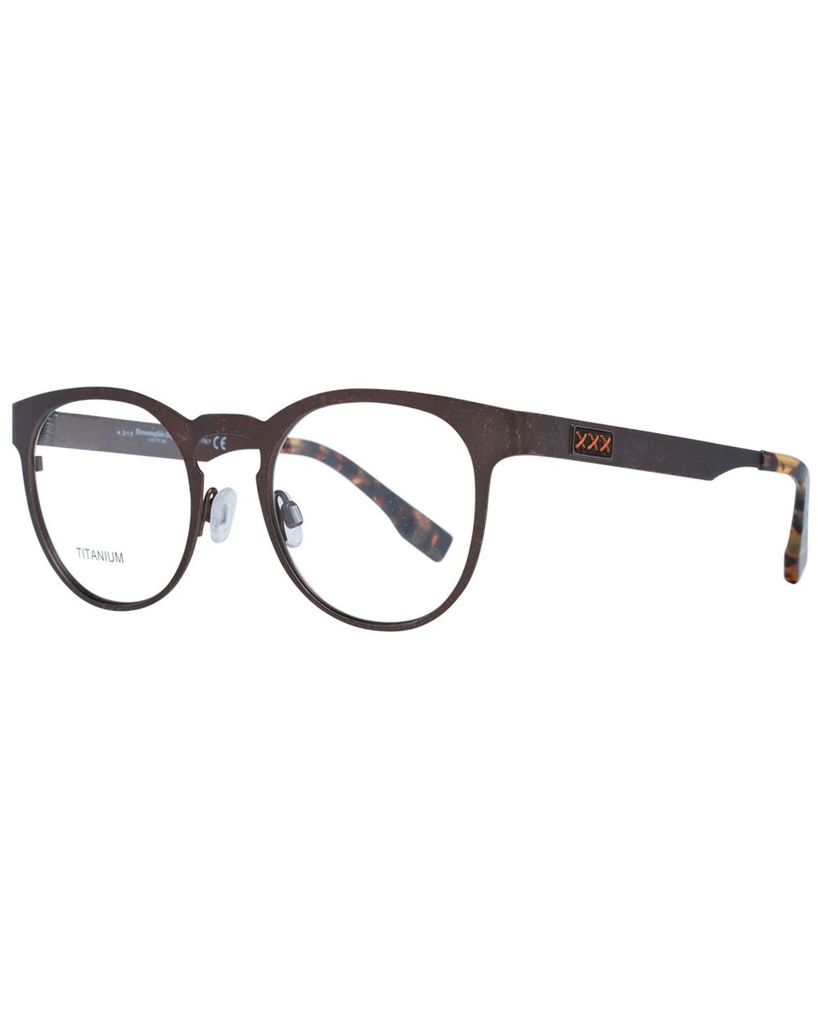 Ermenegildo Zegna Men's Bronze  Optical Frames - One Size