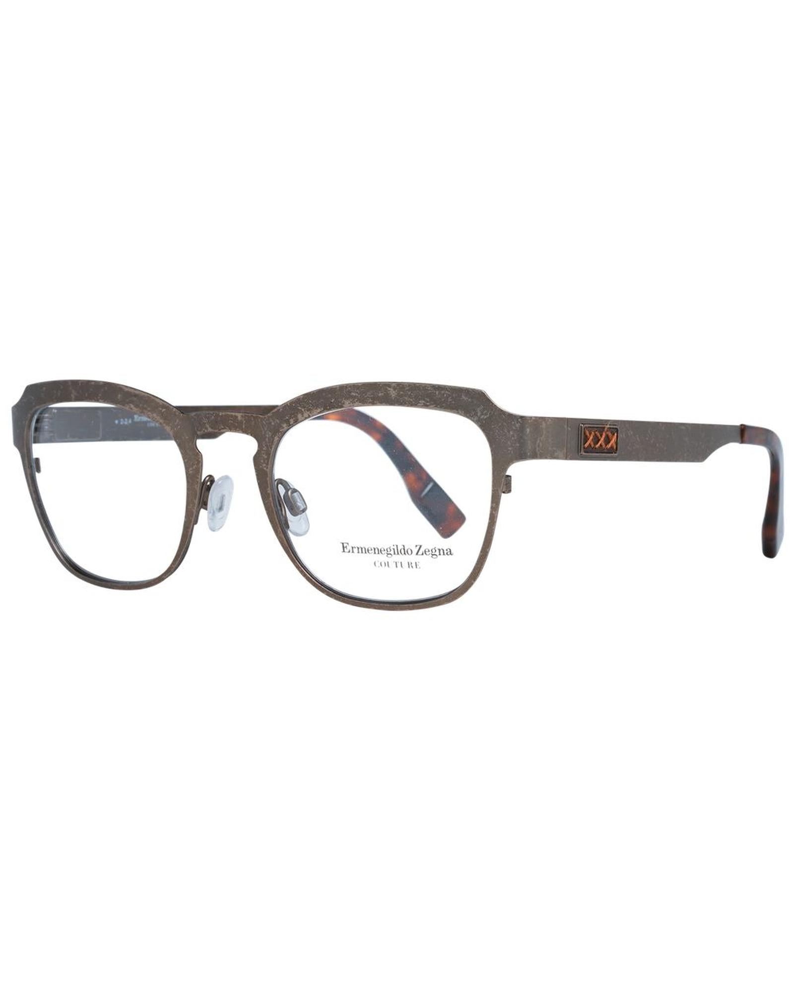 Ermenegildo Zegna Men's Bronze  Optical Frames - One Size