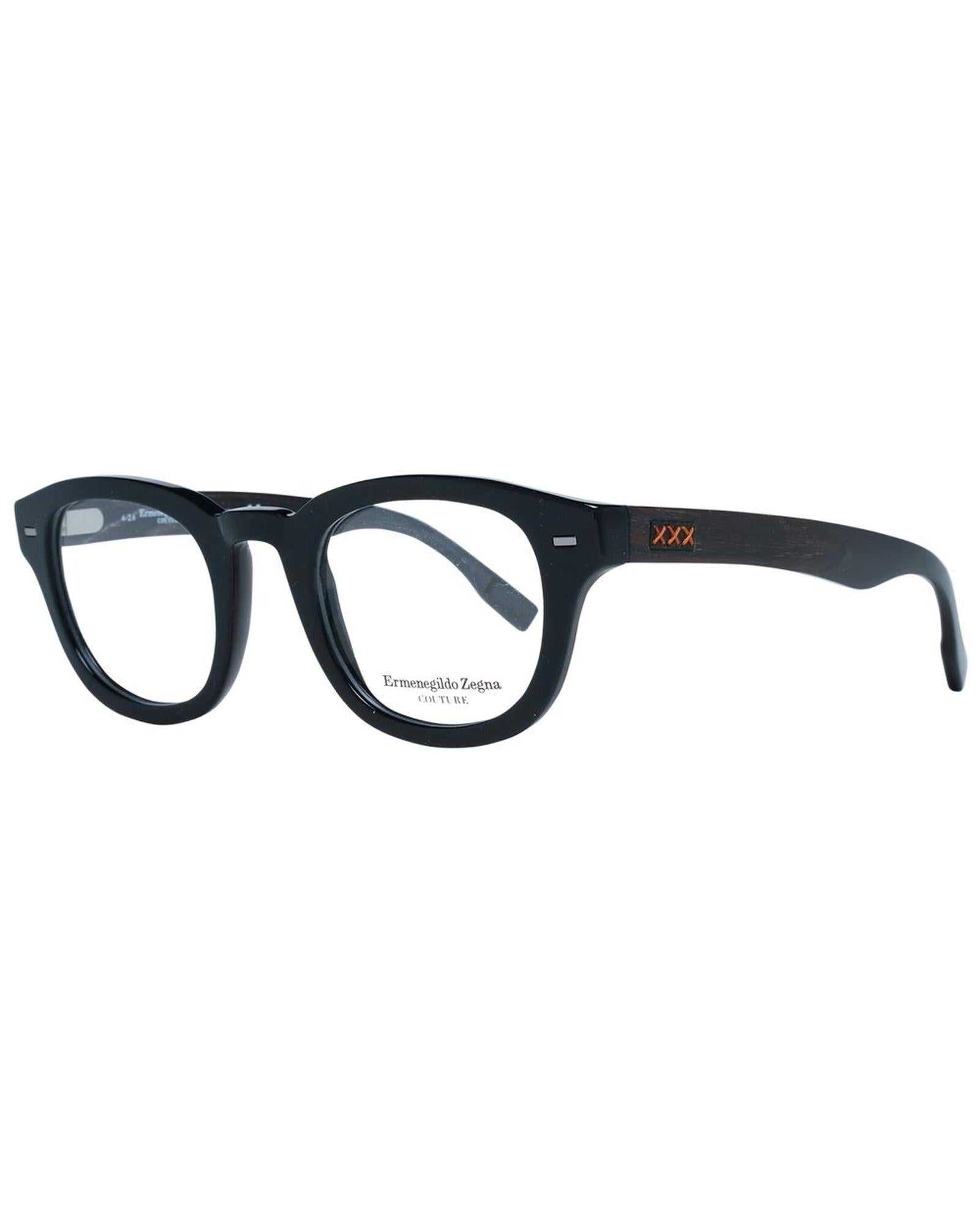 Ermenegildo Zegna Men's Black  Optical Frames - One Size