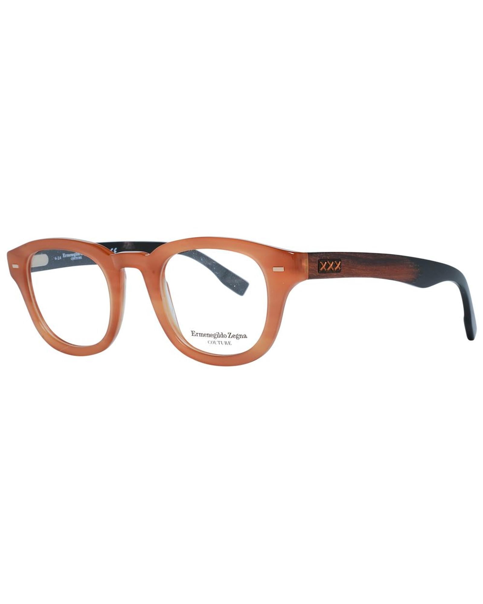 Ermenegildo Zegna Men's Brown  Optical Frames - One Size