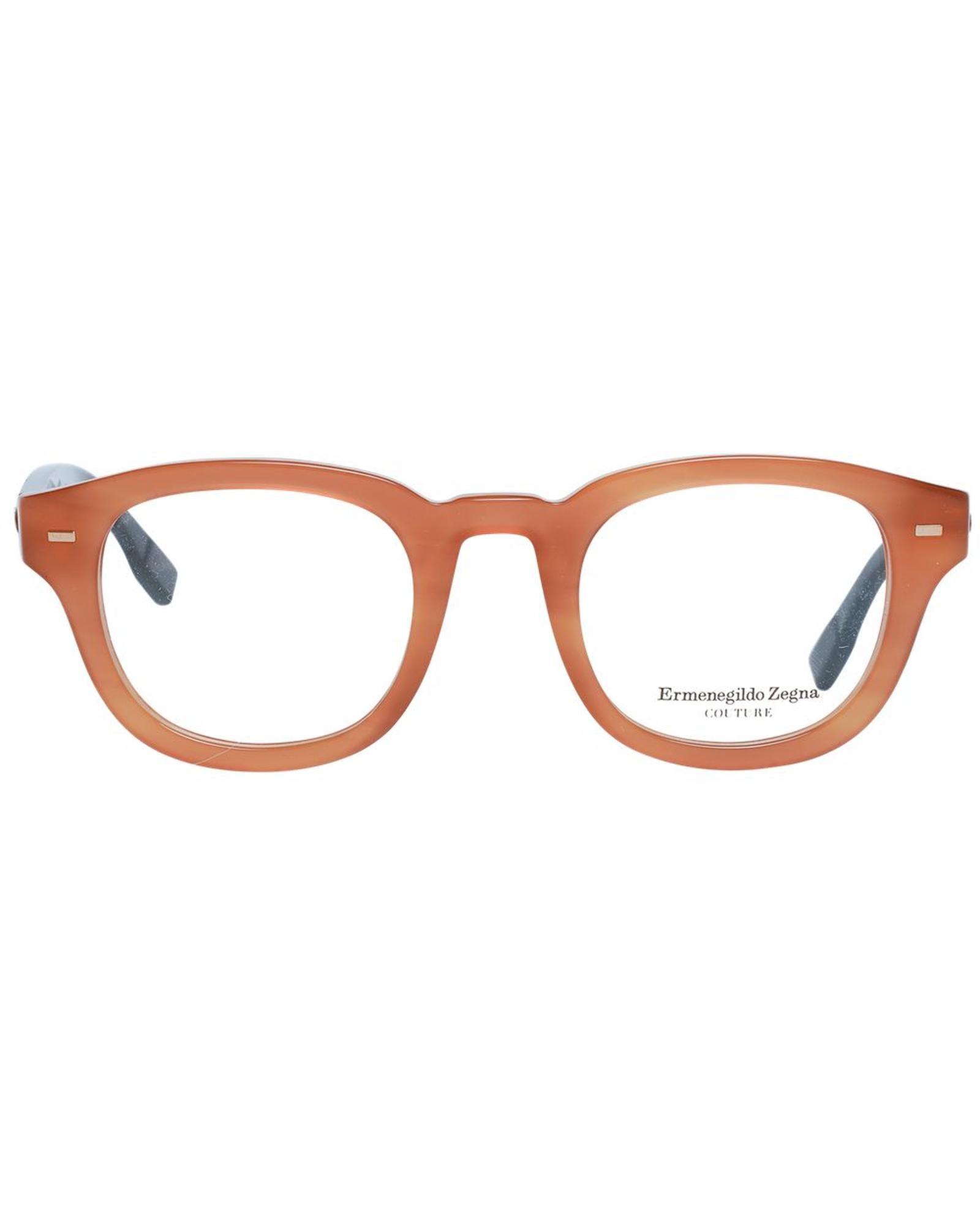 Ermenegildo Zegna Men's Brown  Optical Frames - One Size