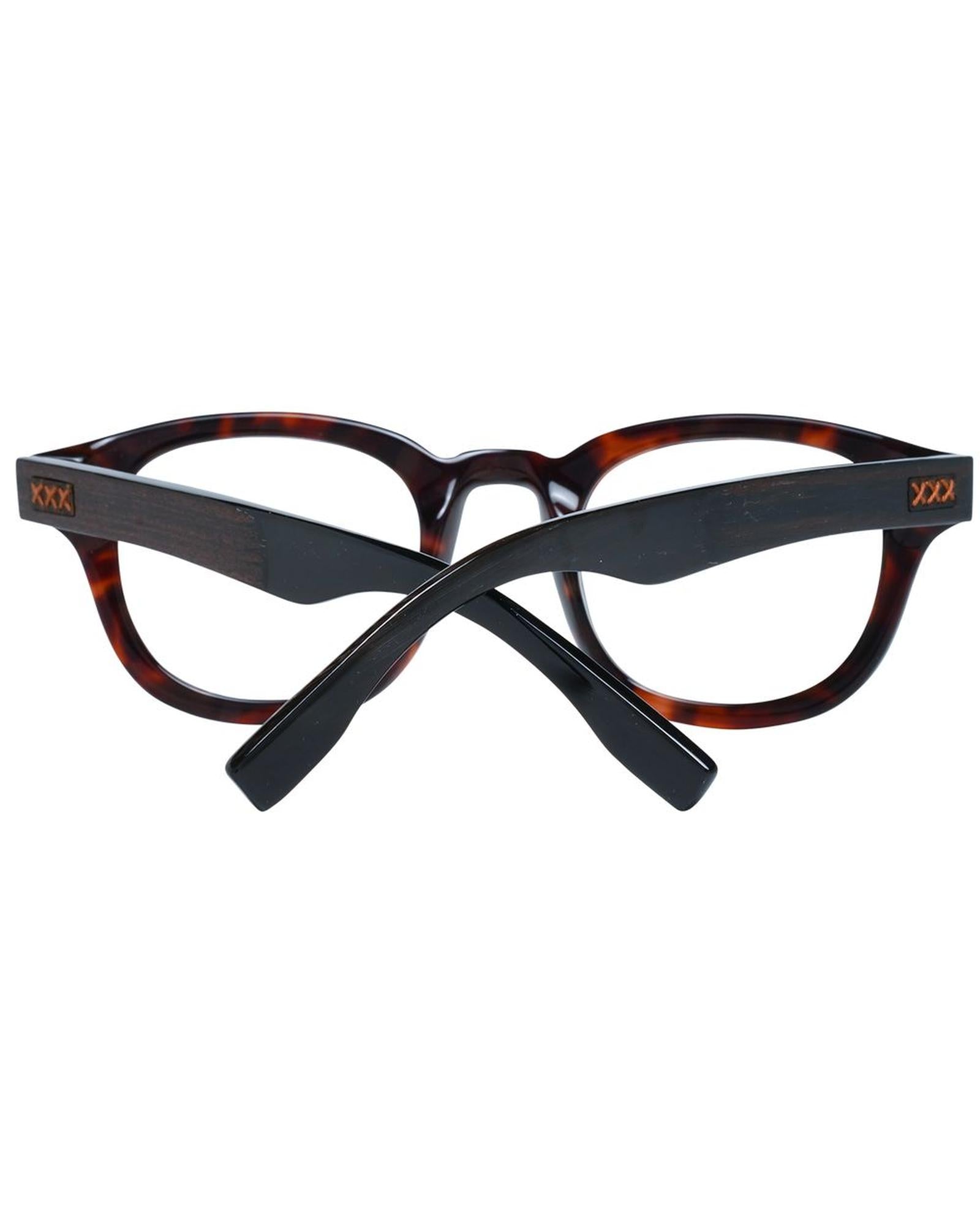 Ermenegildo Zegna Men's Brown  Optical Frames - One Size 3