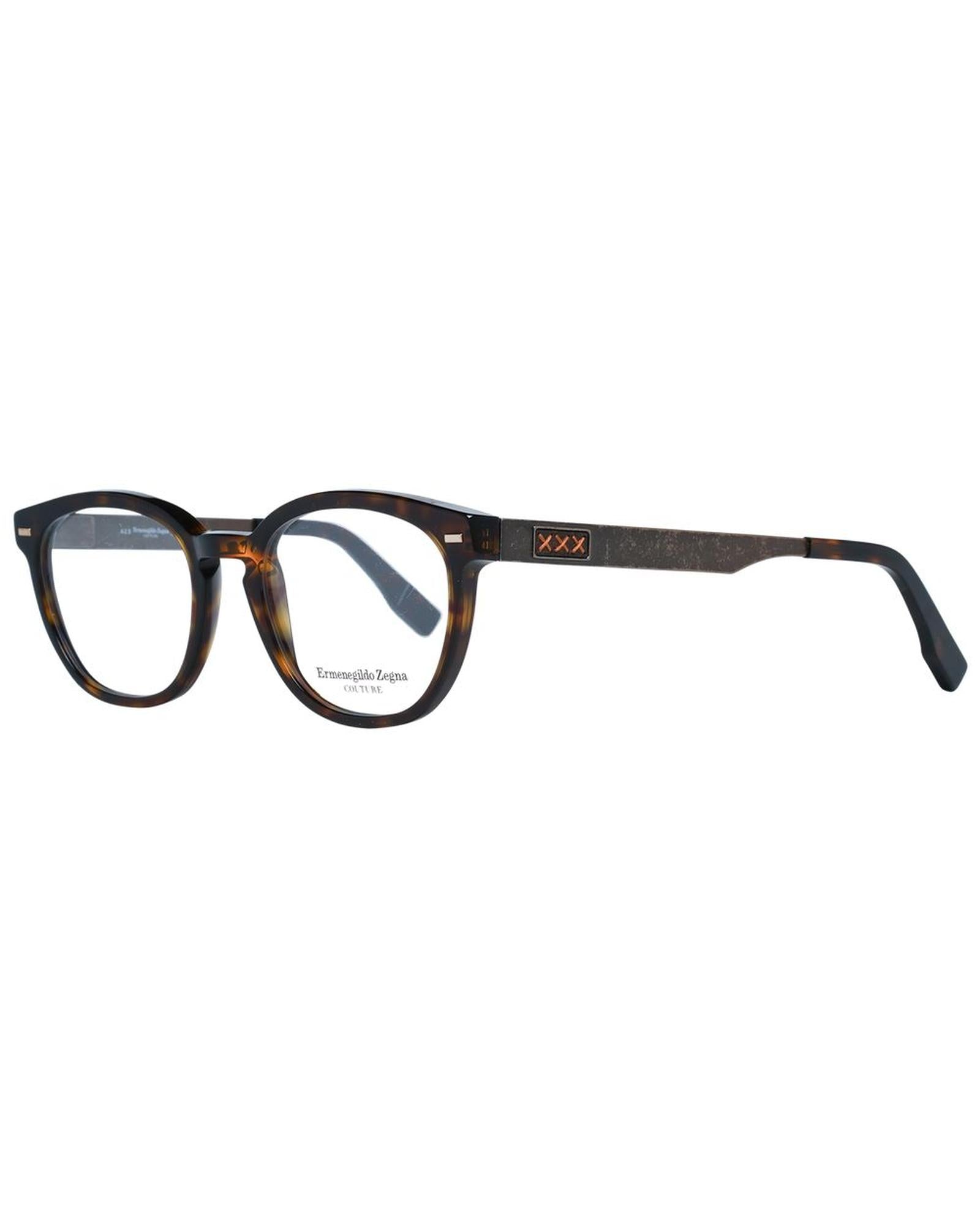 Ermenegildo Zegna Men's Brown  Optical Frames - One Size