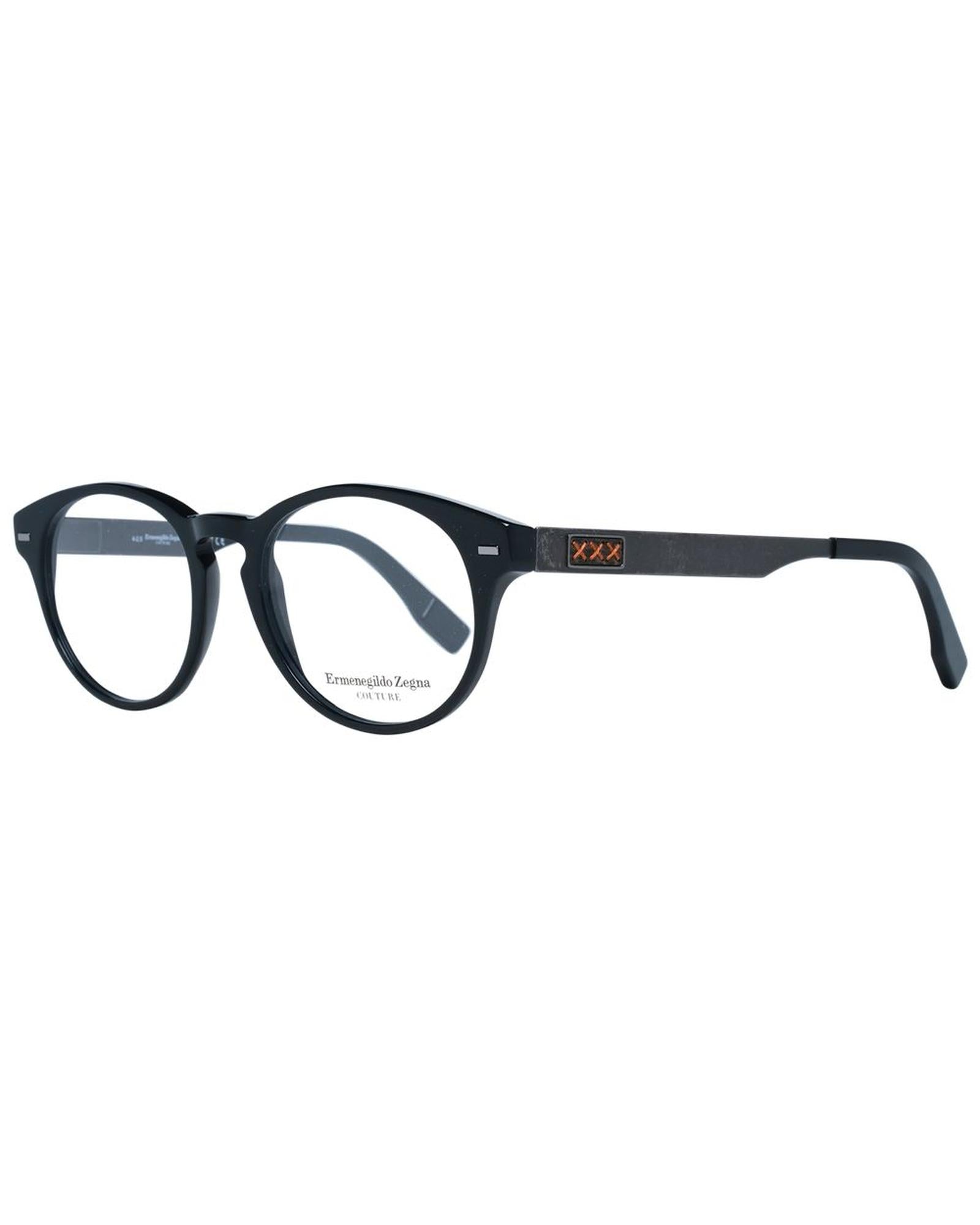 Ermenegildo Zegna Men's Black  Optical Frames - One Size