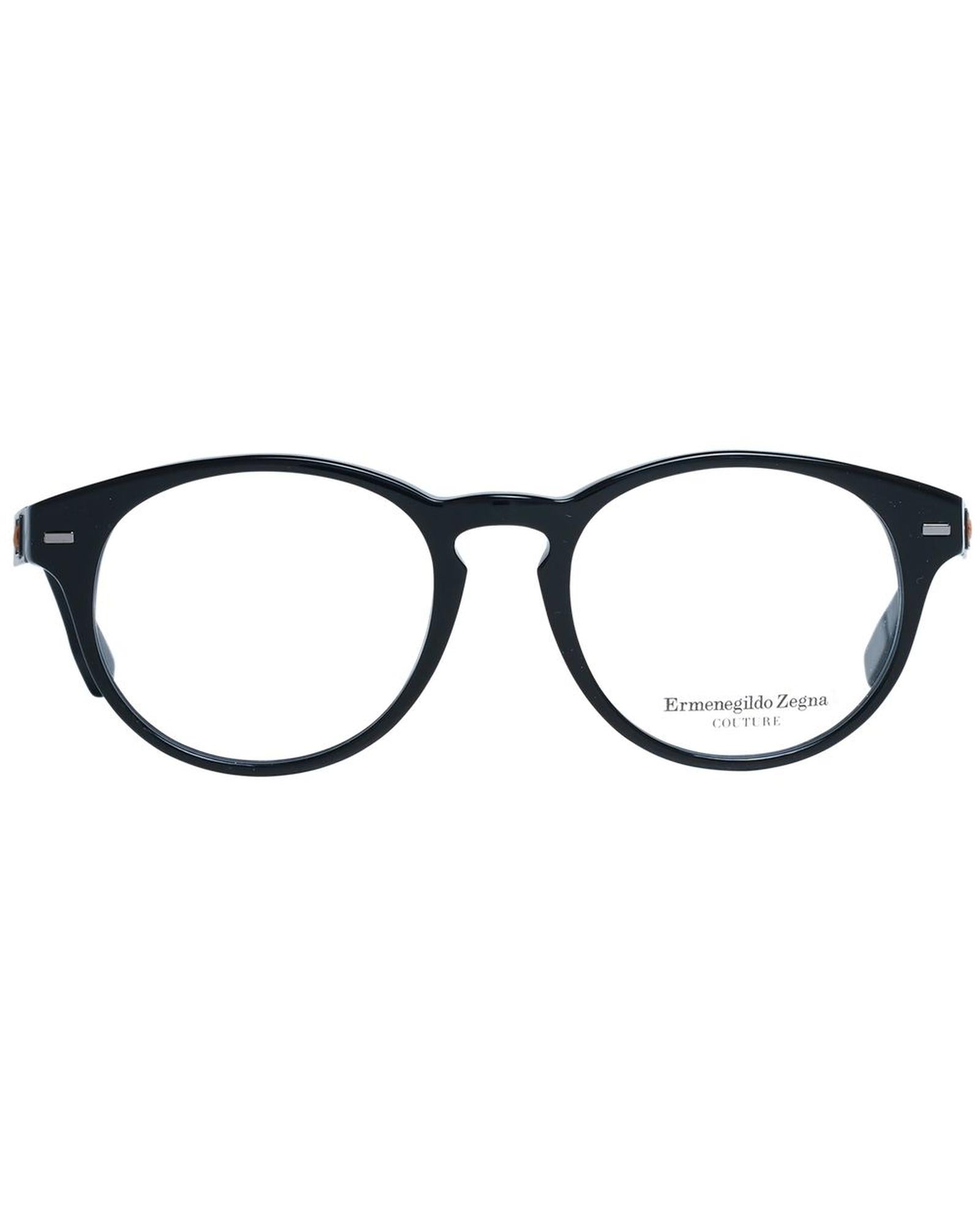 Ermenegildo Zegna Men's Black  Optical Frames - One Size