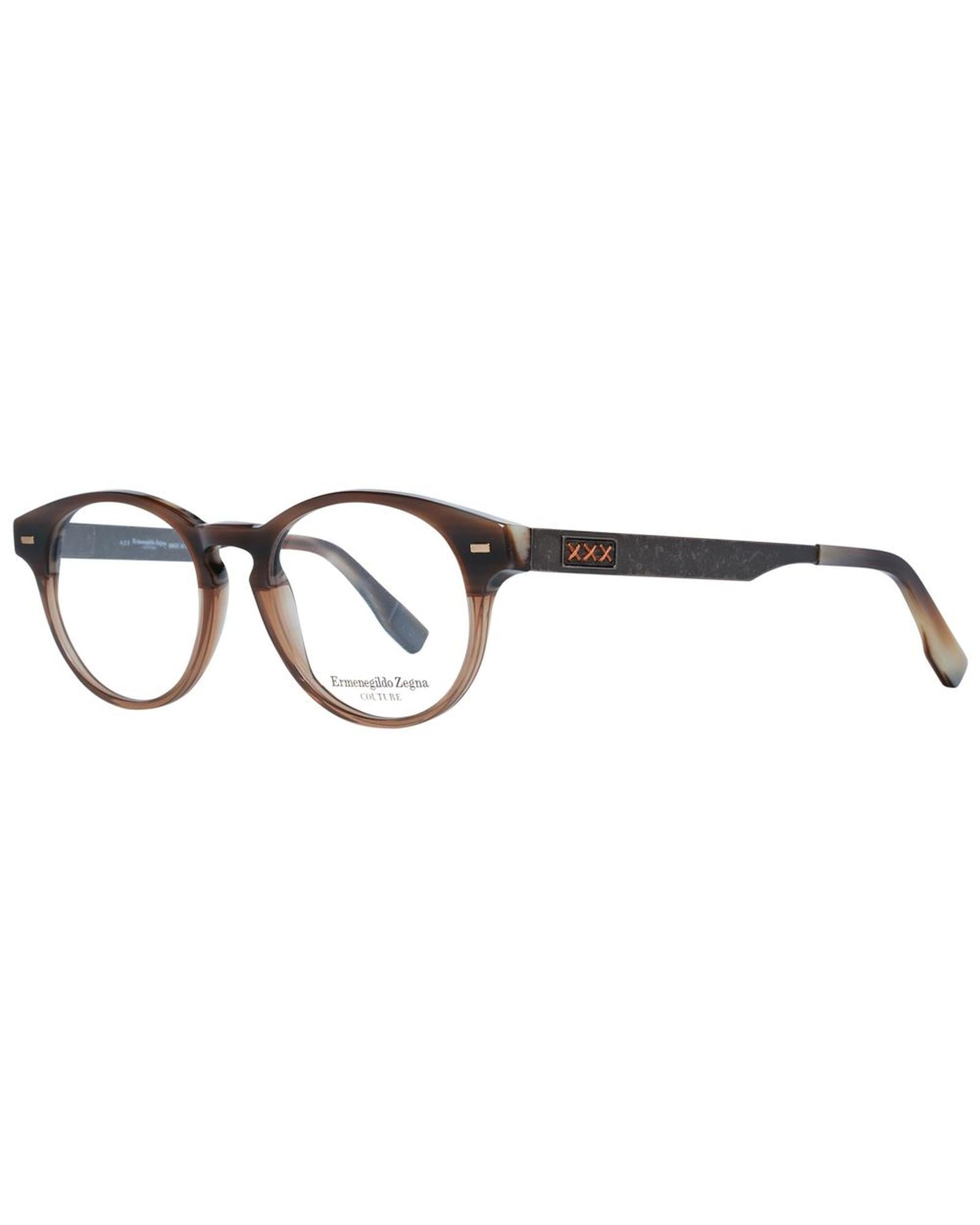 Ermenegildo Zegna Men's Brown  Optical Frames - One Size