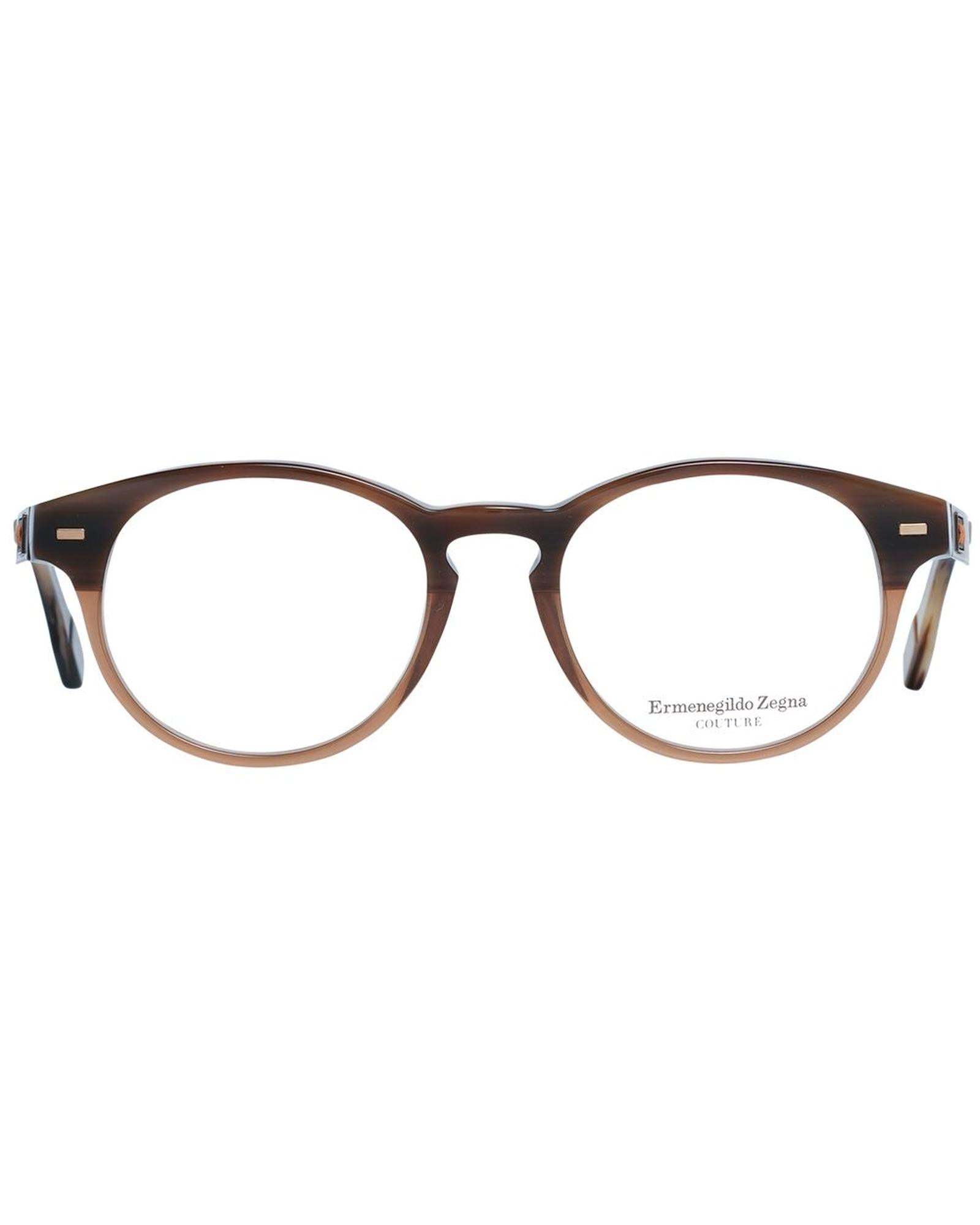 Ermenegildo Zegna Men's Brown  Optical Frames - One Size