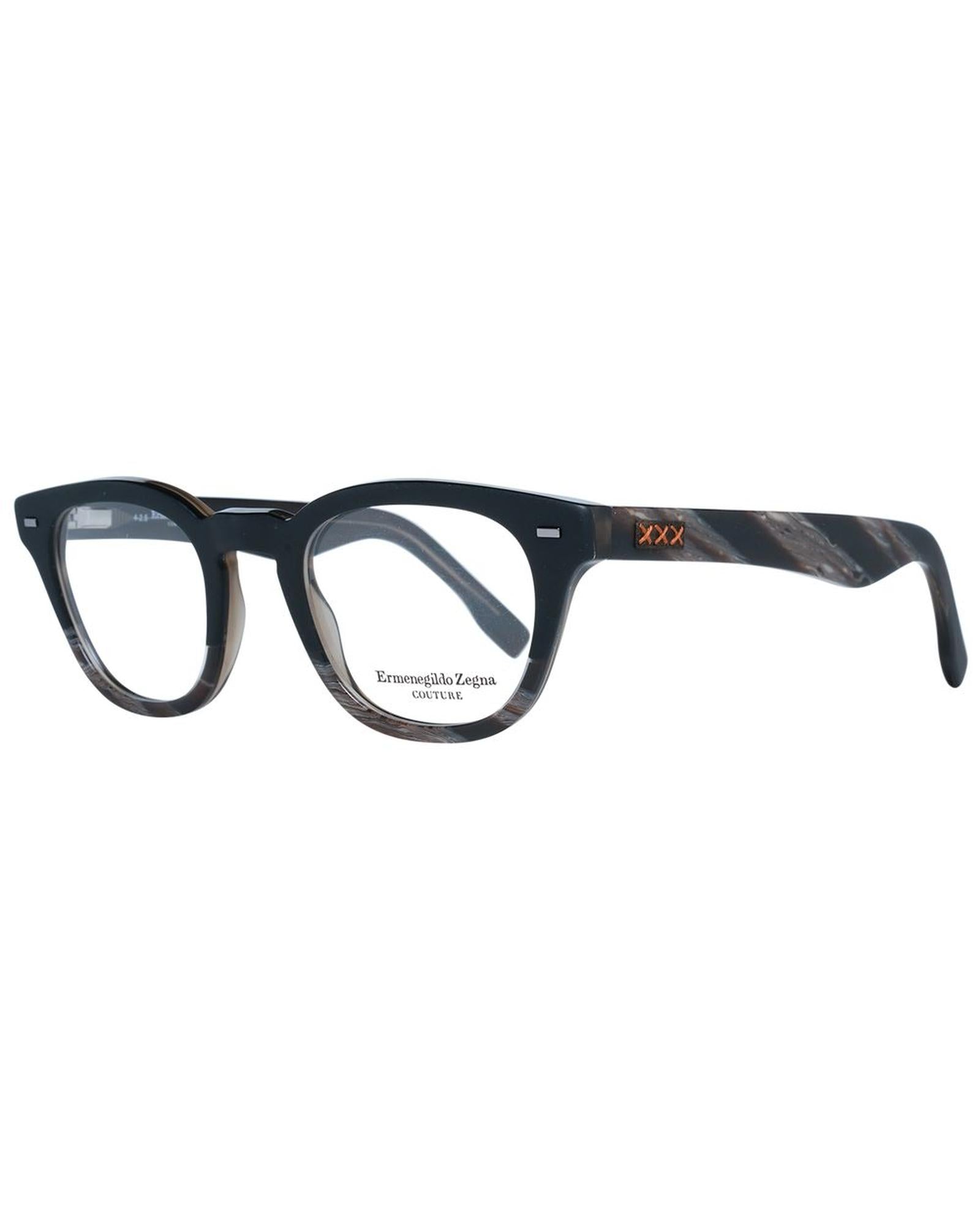 Ermenegildo Zegna Men's Black  Optical Frames - One Size