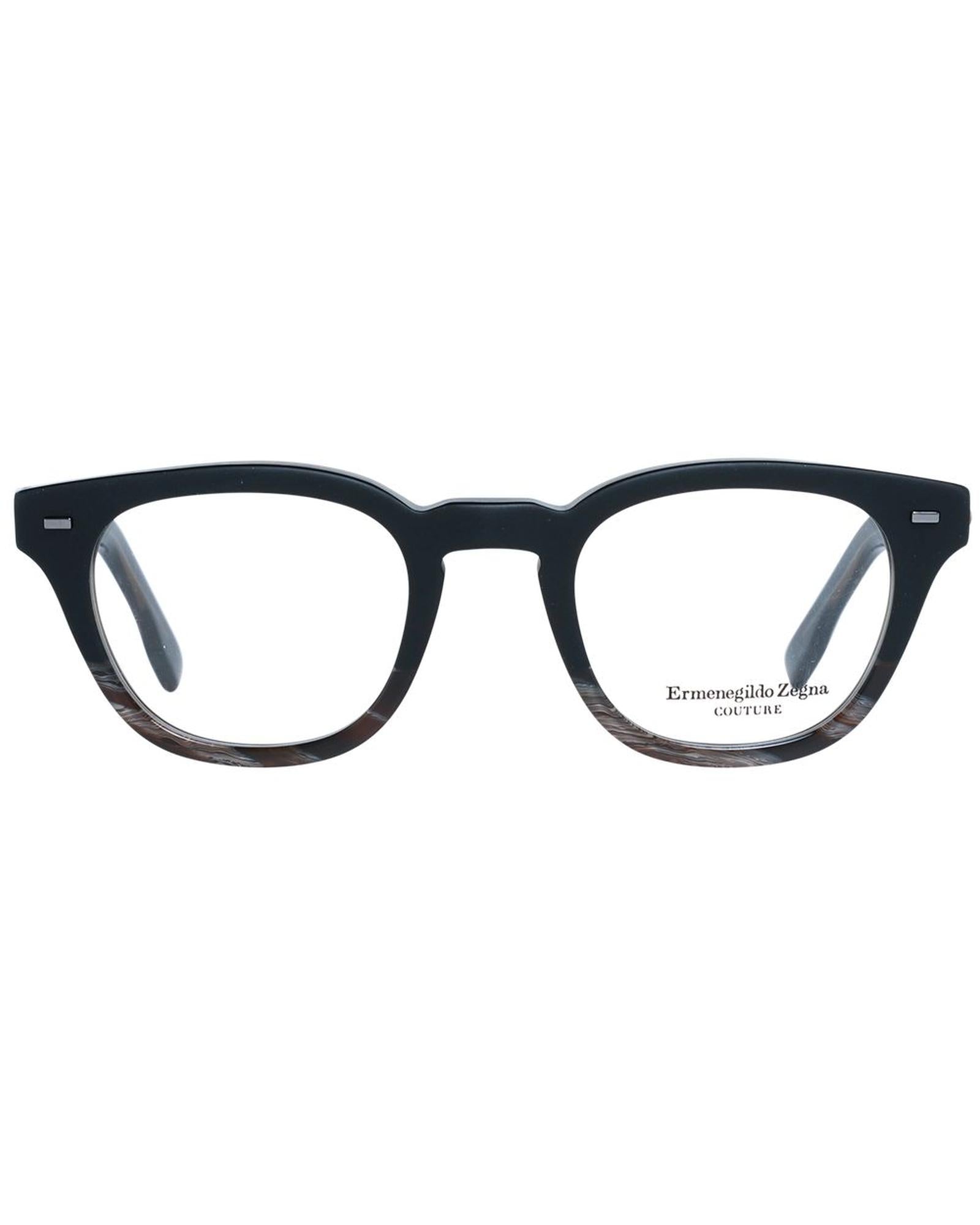 Ermenegildo Zegna Men's Black  Optical Frames - One Size
