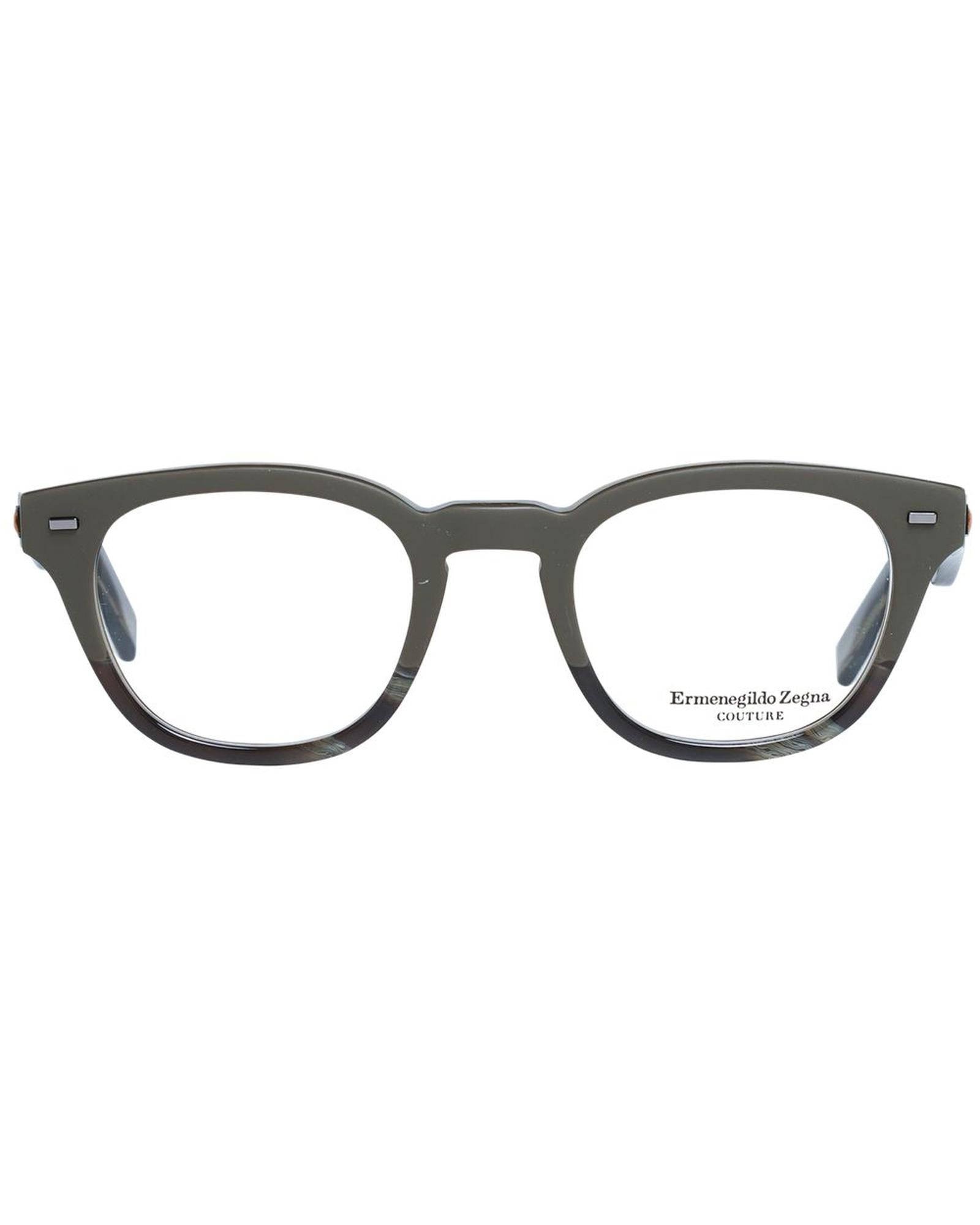 Ermenegildo Zegna Men's Olive  Optical Frames - One Size