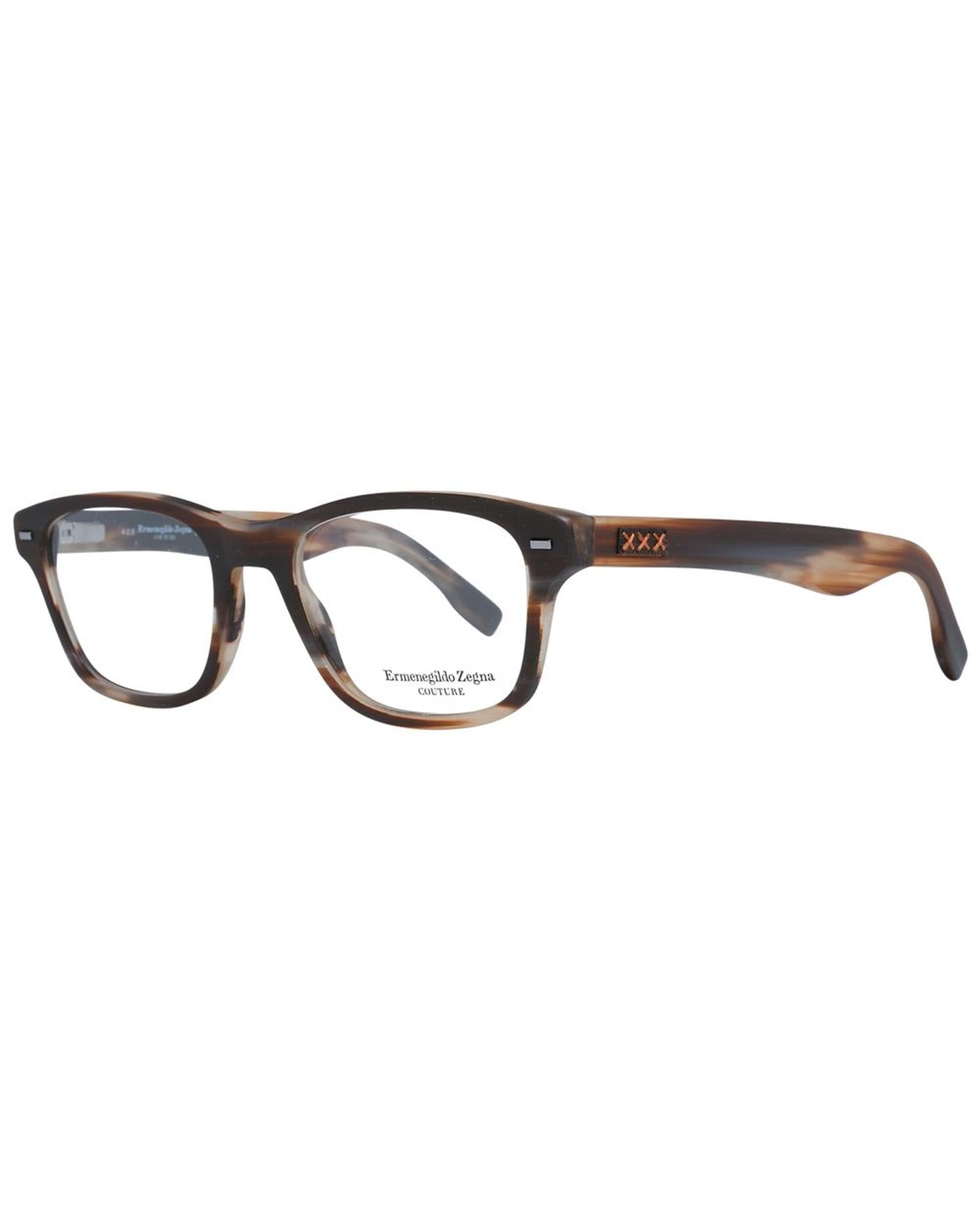 Ermenegildo Zegna Men's Brown  Optical Frames - One Size