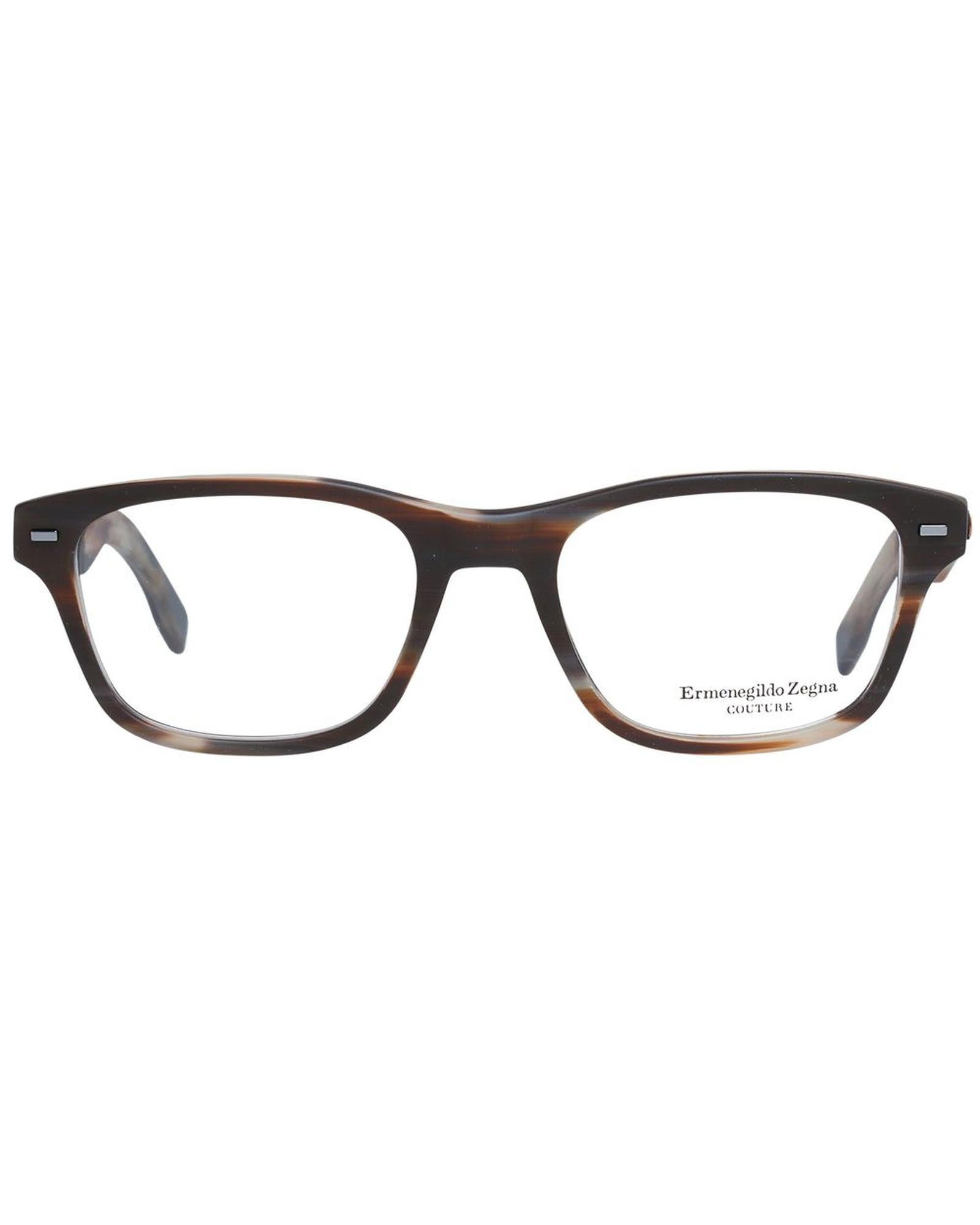 Ermenegildo Zegna Men's Brown  Optical Frames - One Size