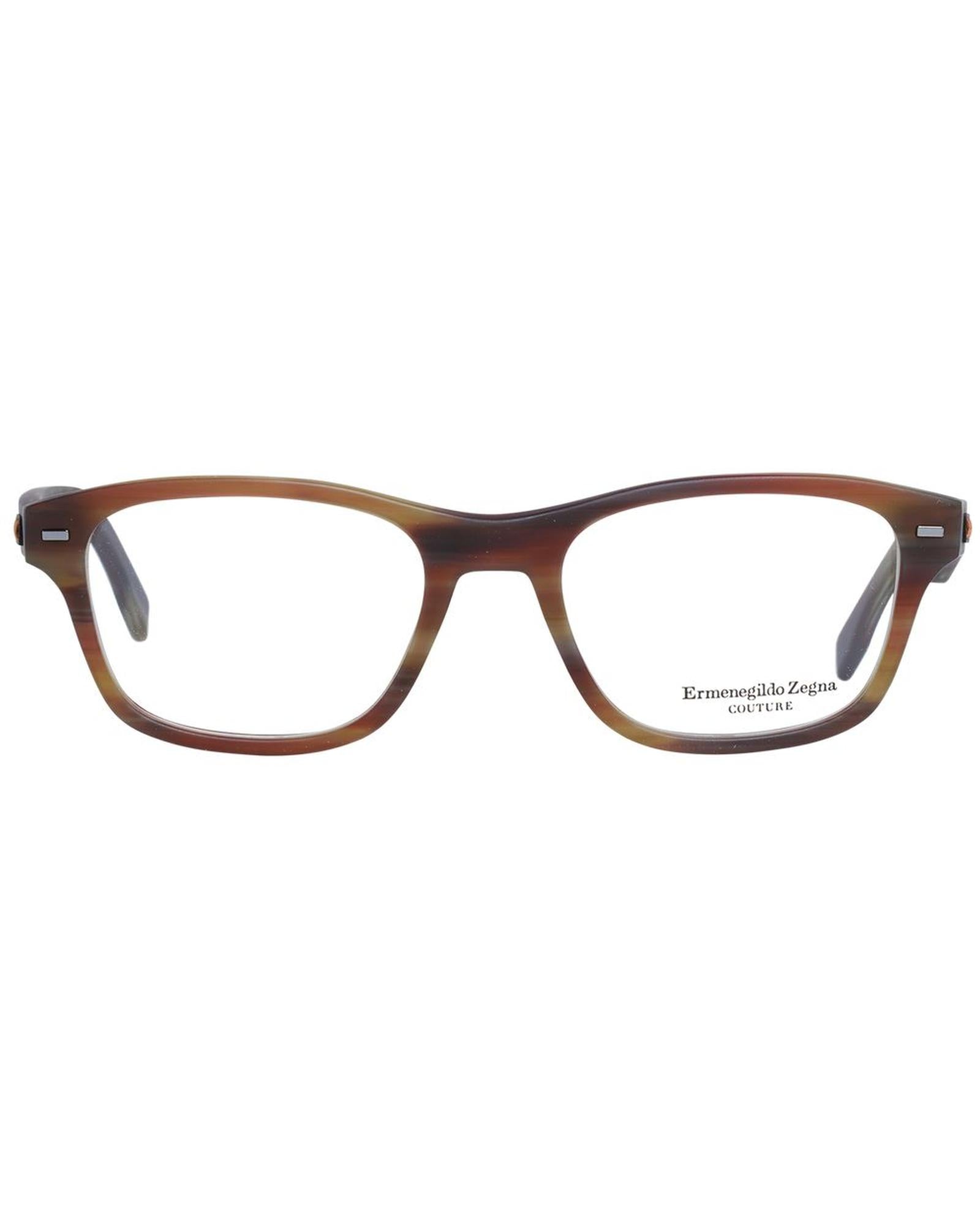 Ermenegildo Zegna Men's Brown  Optical Frames - One Size