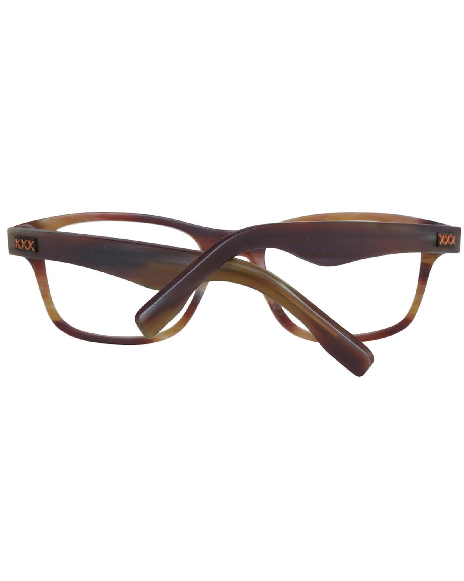 Ermenegildo Zegna Men's Brown  Optical Frames - One Size