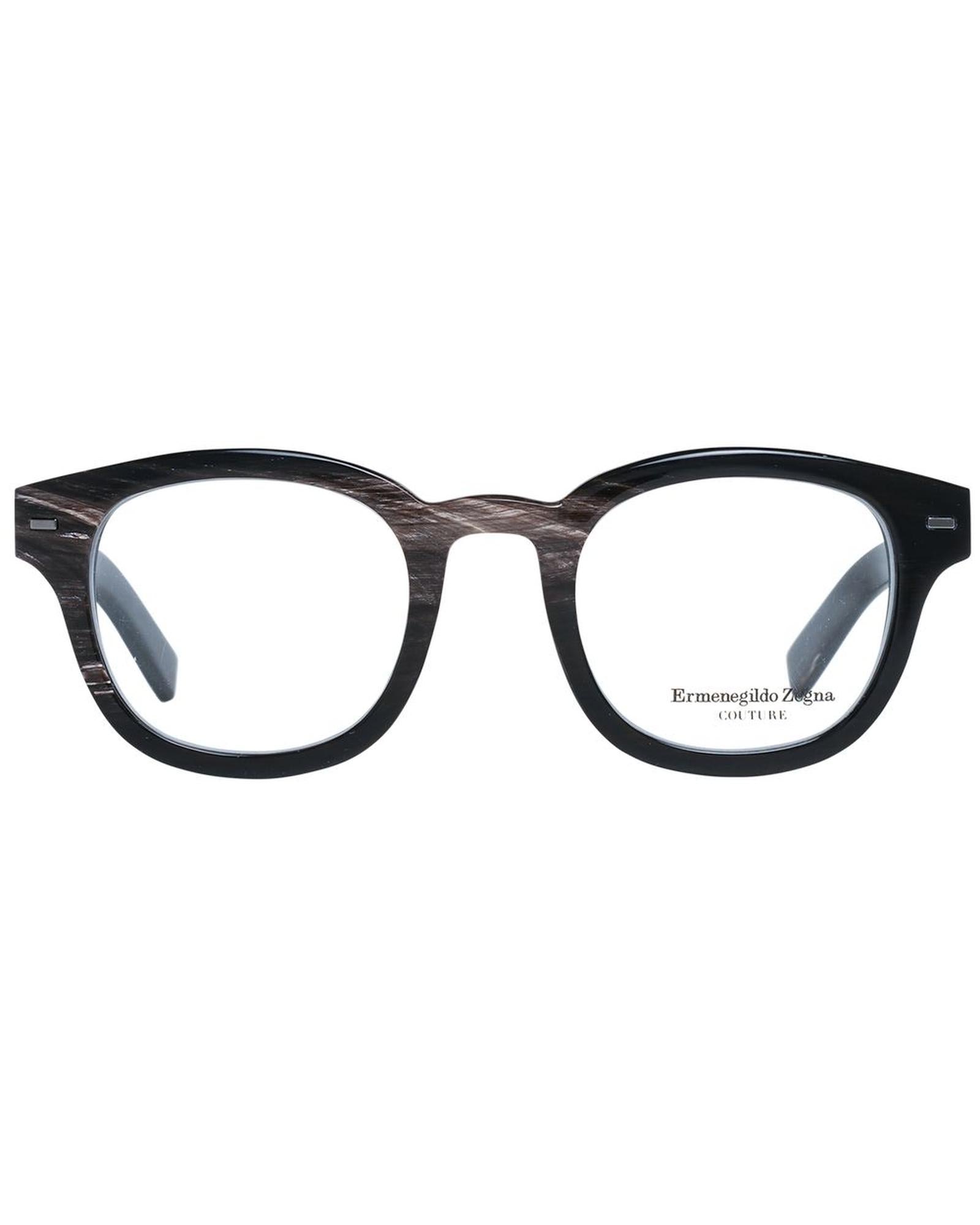 Ermenegildo Zegna Men's Brown  Optical Frames - One Size