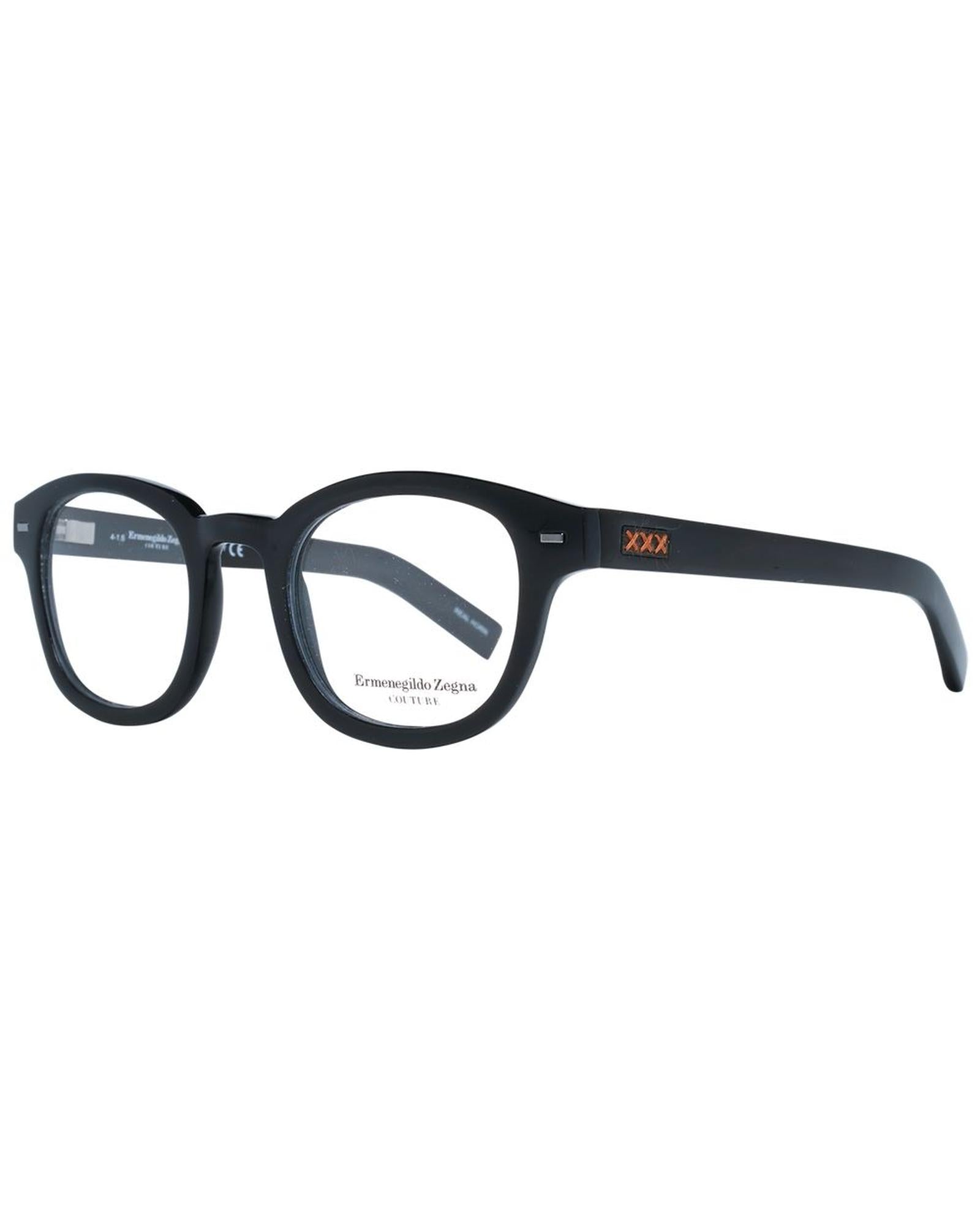 Ermenegildo Zegna Men's Black  Optical Frames - One Size