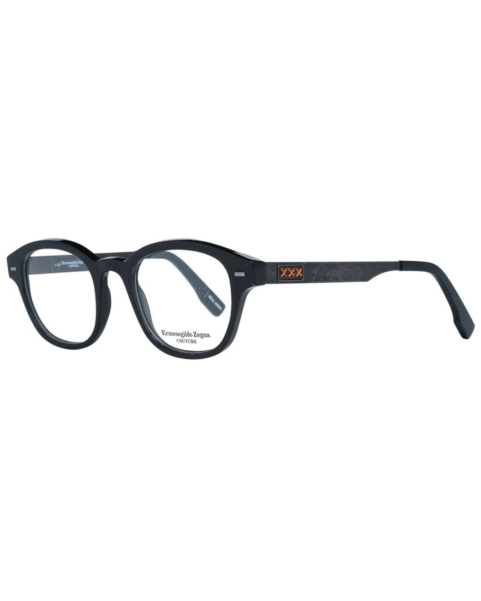 Ermenegildo Zegna Men's Black  Optical Frames - One Size