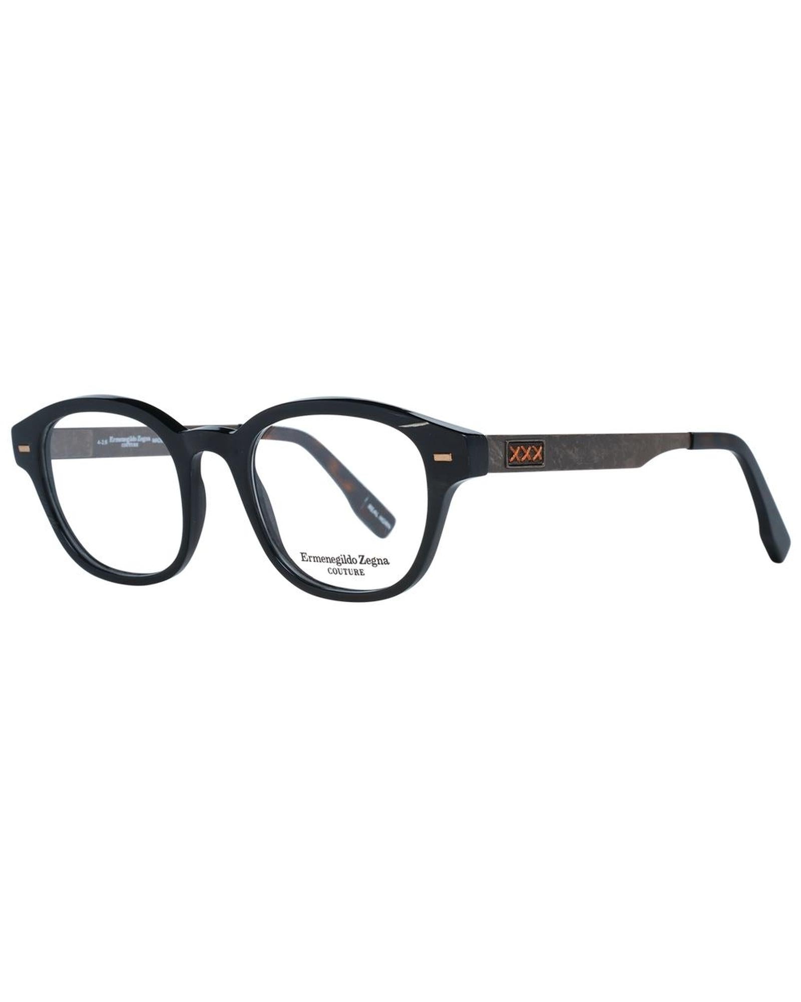 Ermenegildo Zegna Men's Black  Optical Frames - One Size