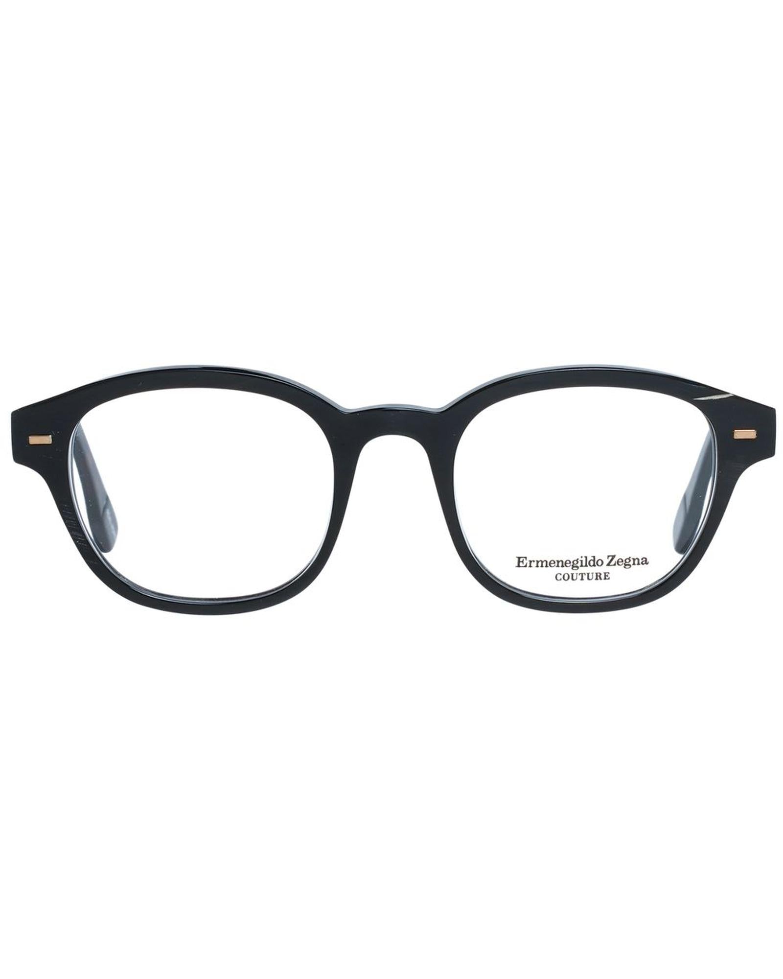 Ermenegildo Zegna Men's Black  Optical Frames - One Size