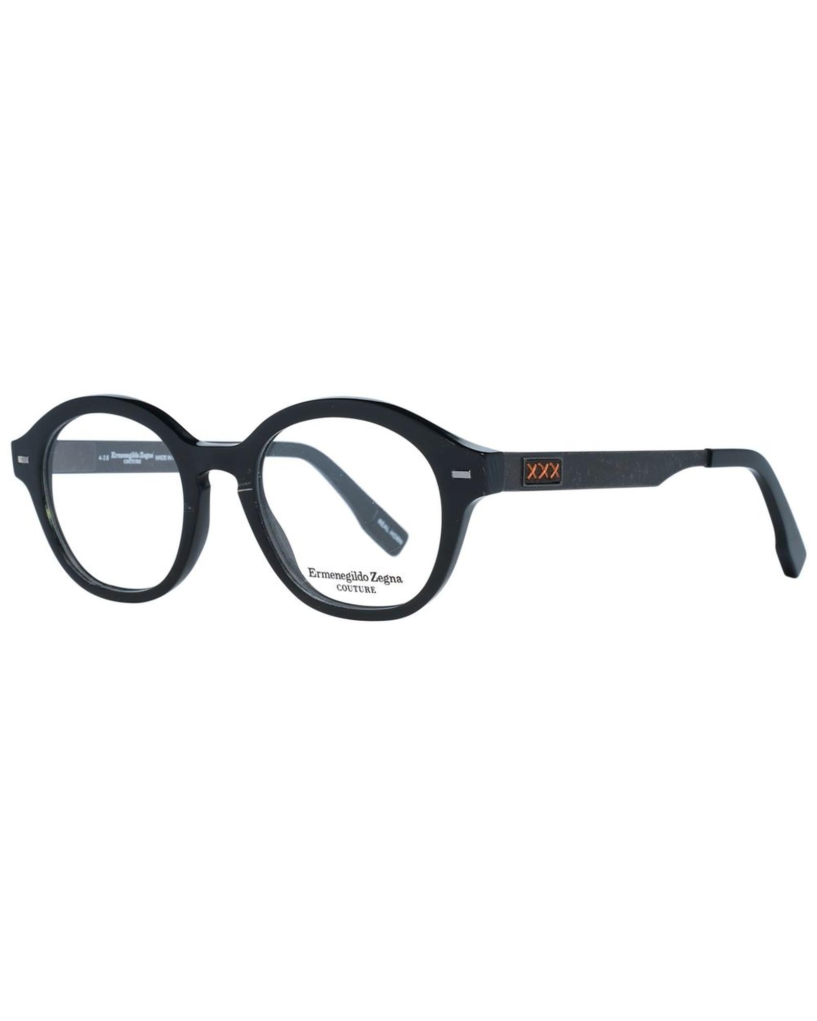 Ermenegildo Zegna Men's Black  Optical Frames - One Size