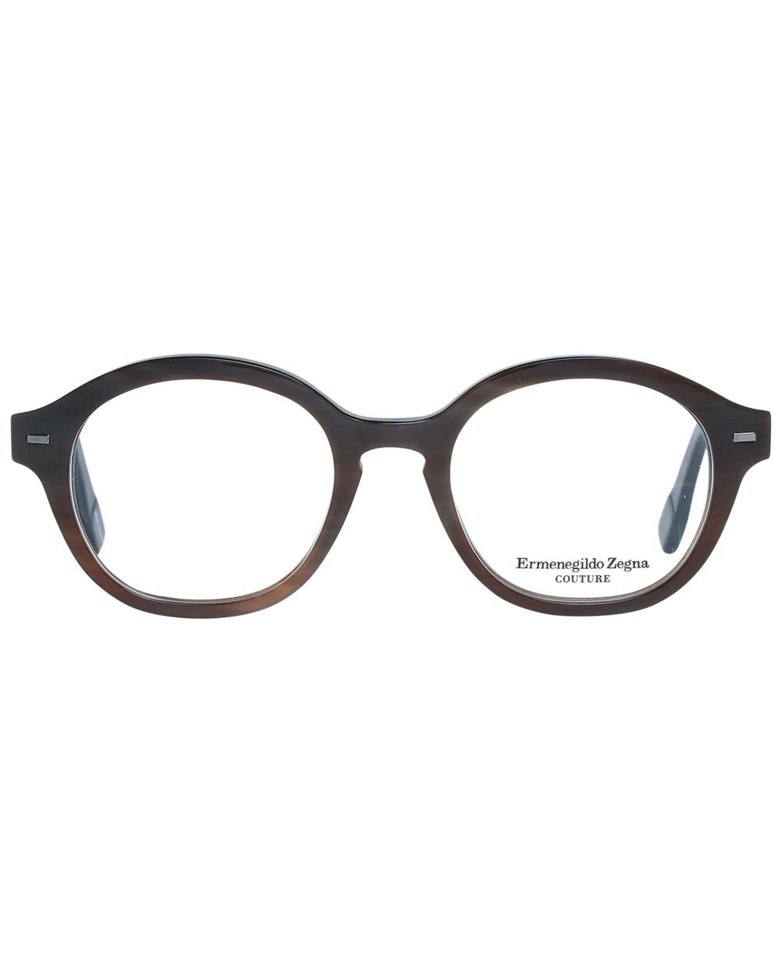 Ermenegildo Zegna Men's Brown  Optical Frames - One Size