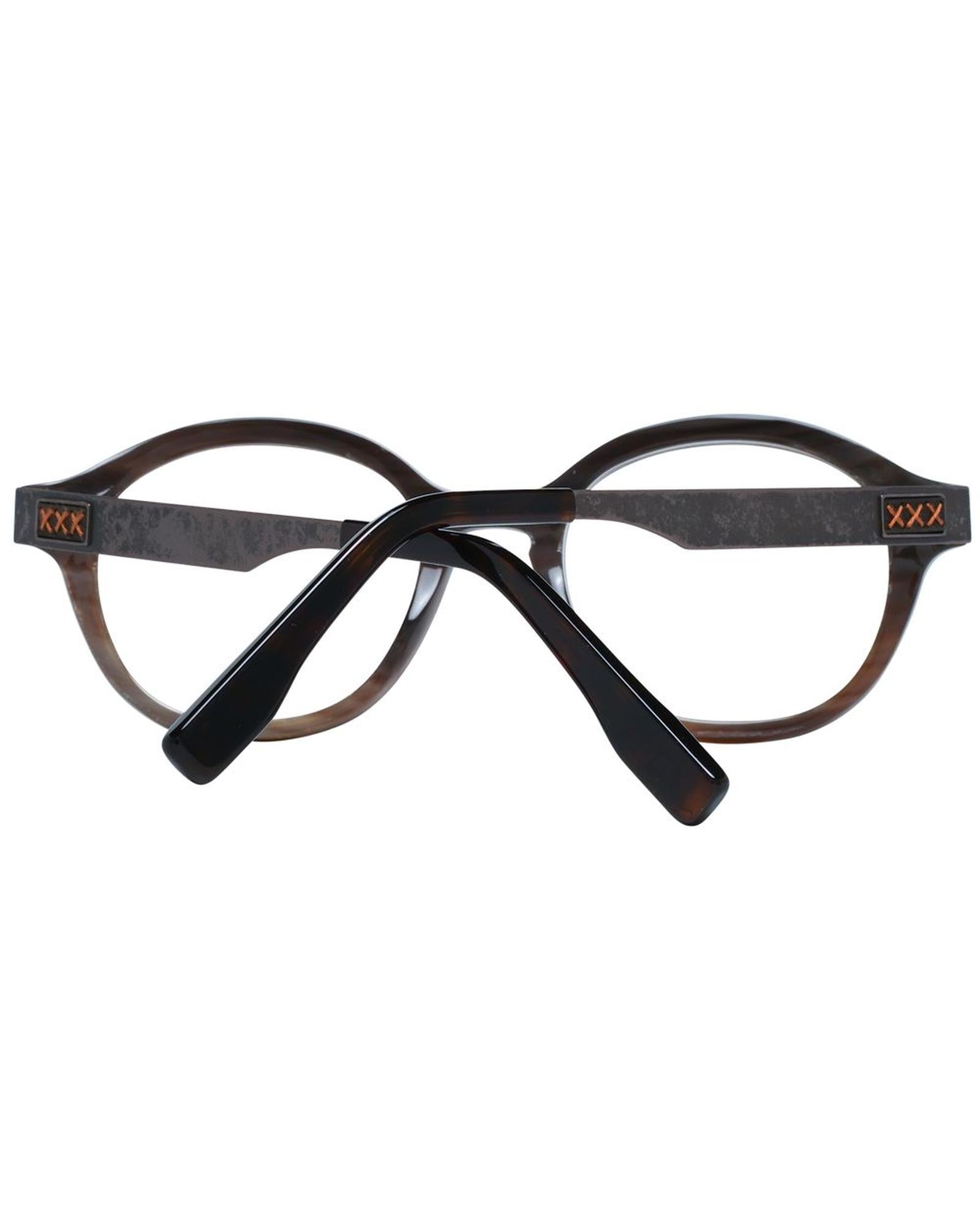Ermenegildo Zegna Men's Brown  Optical Frames - One Size 3