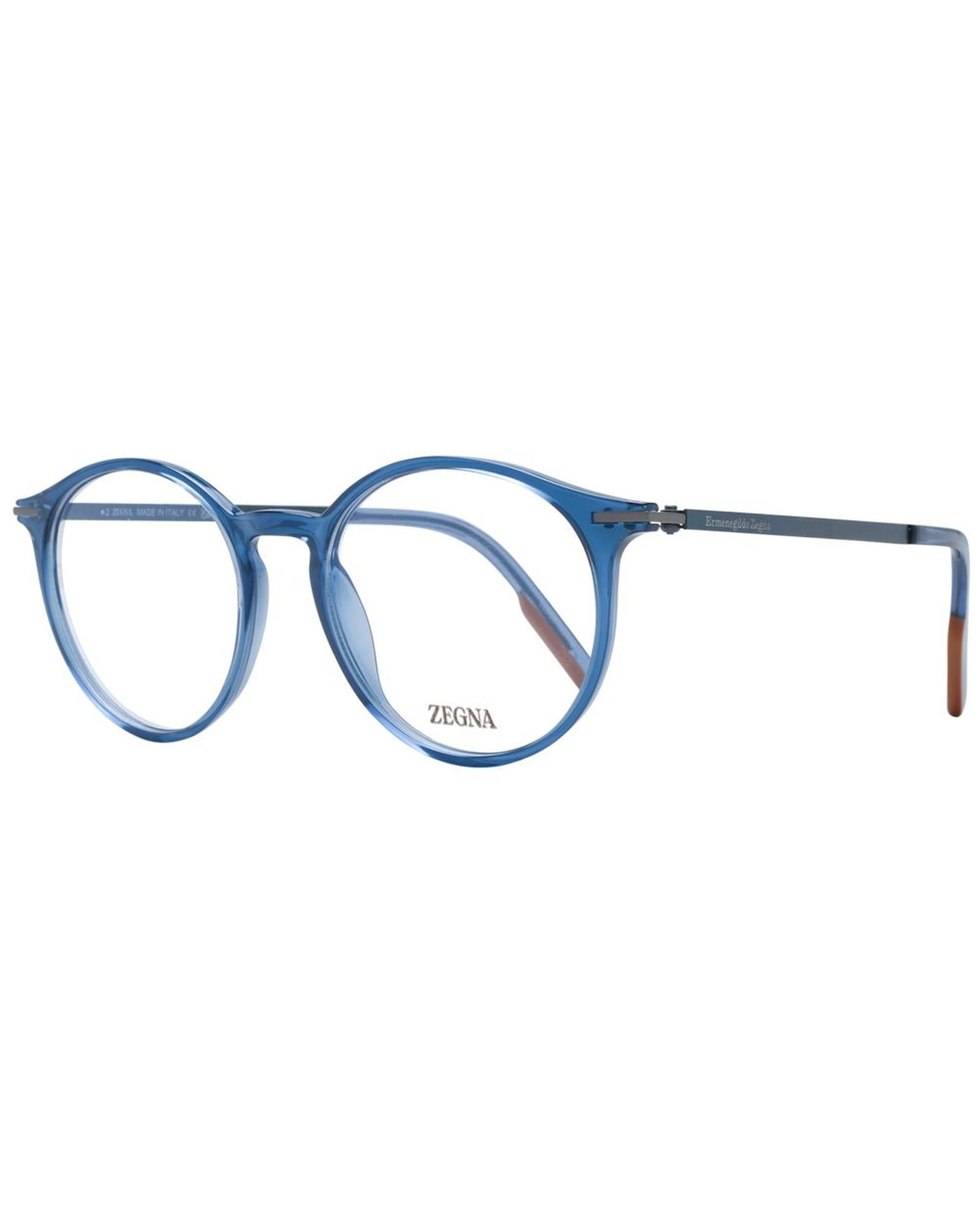 Ermenegildo Zegna Men's Blue  Optical Frames - One Size