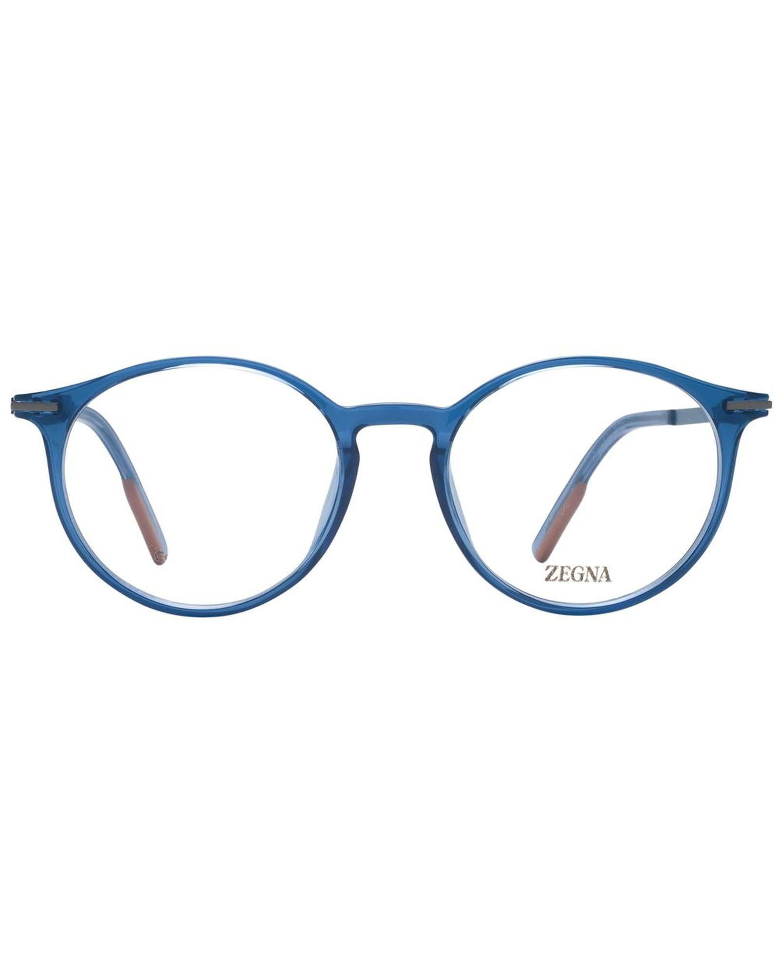 Ermenegildo Zegna Men's Blue  Optical Frames - One Size