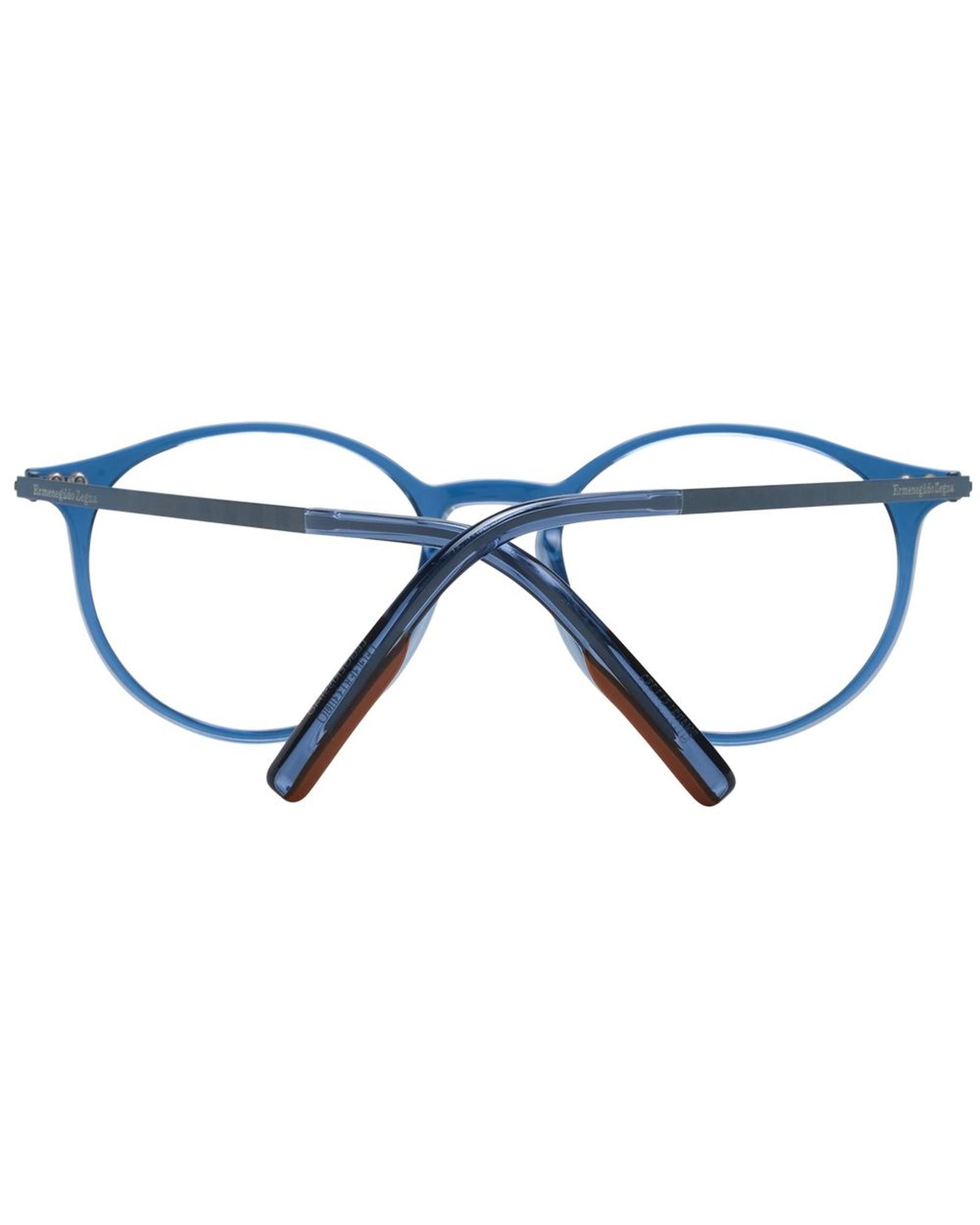 Ermenegildo Zegna Men's Blue  Optical Frames - One Size 3