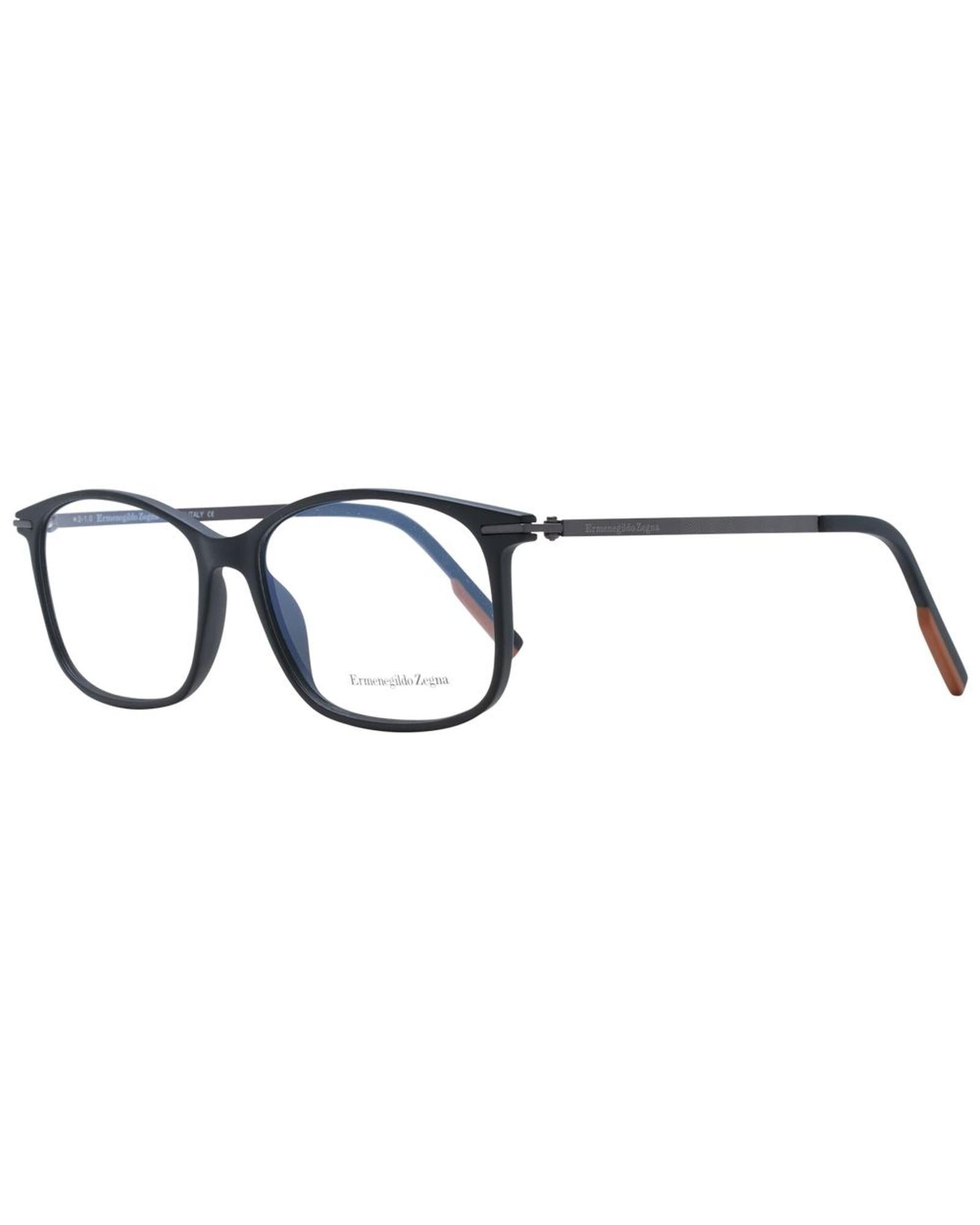 Ermenegildo Zegna Men's Black  Optical Frames - One Size