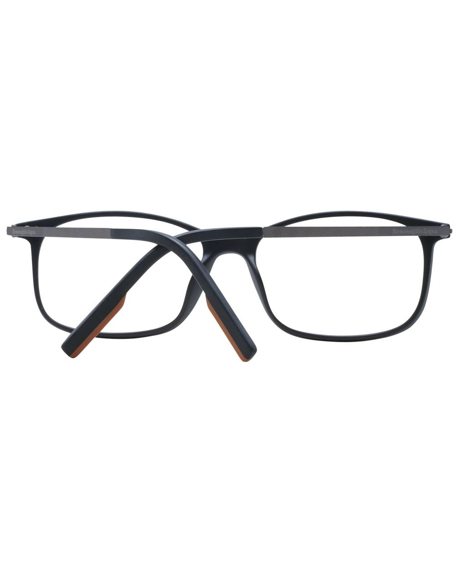 Ermenegildo Zegna Men's Black  Optical Frames - One Size 3
