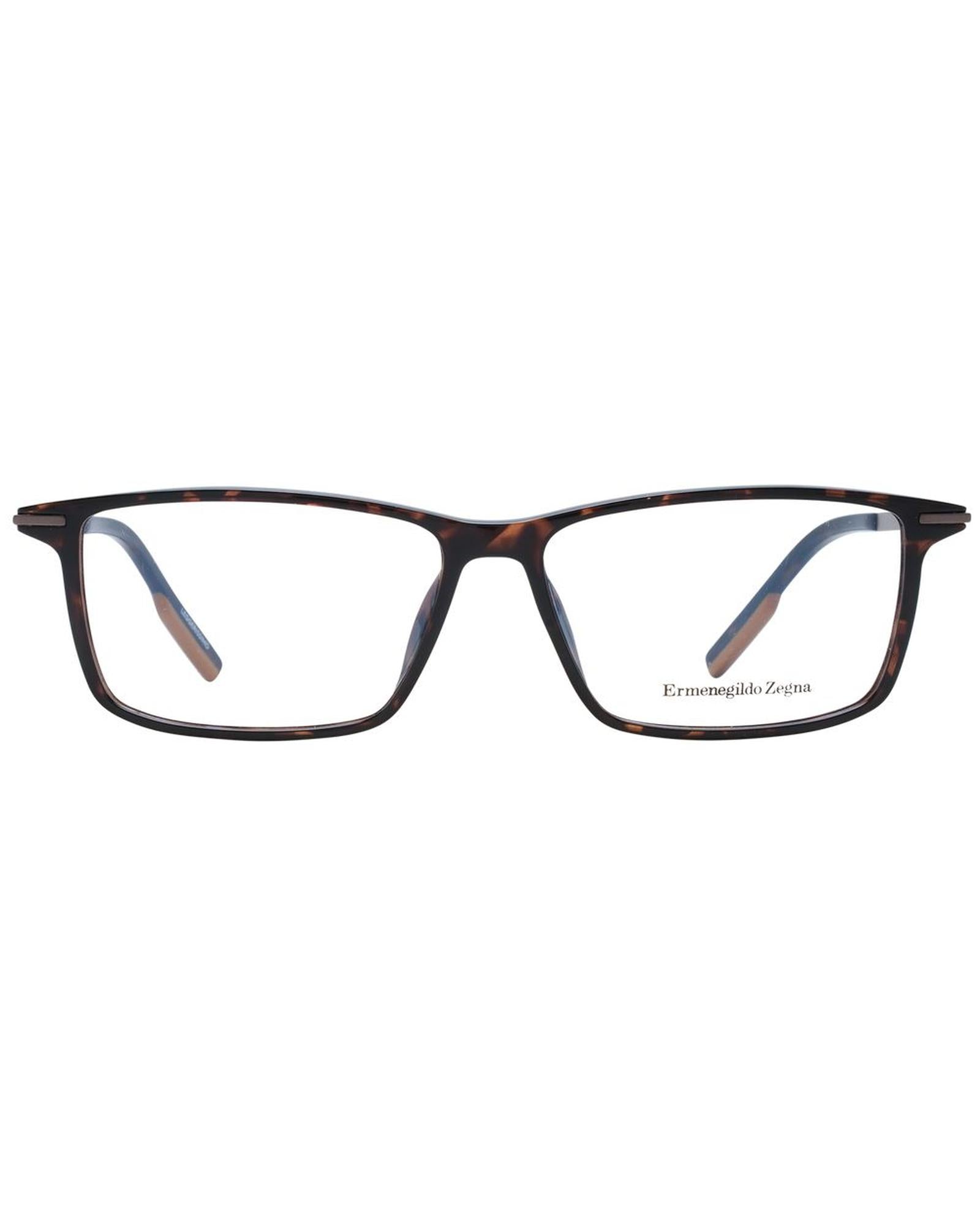 Ermenegildo Zegna Men's Brown  Optical Frames - One Size