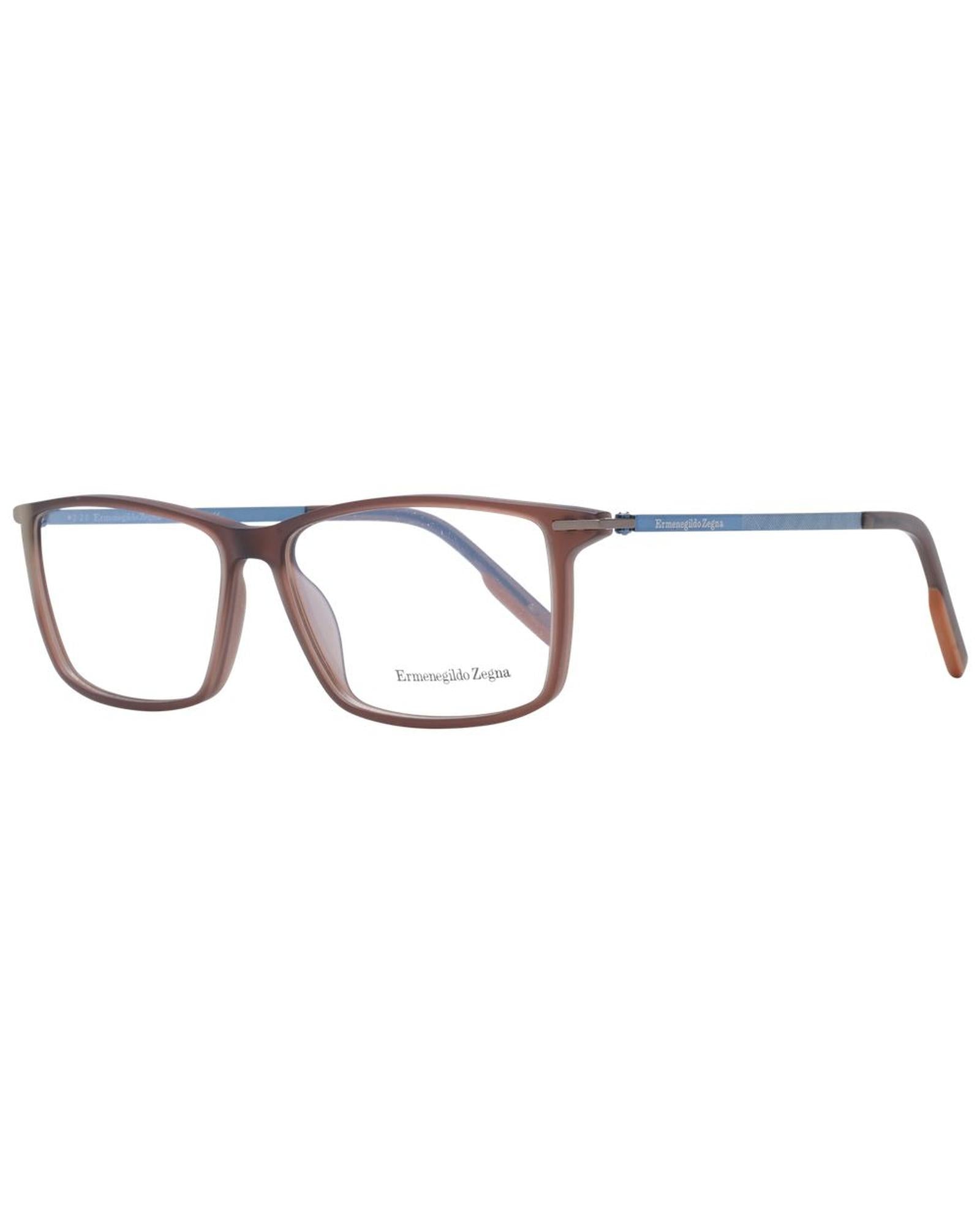 Ermenegildo Zegna Men's Brown  Optical Frames - One Size
