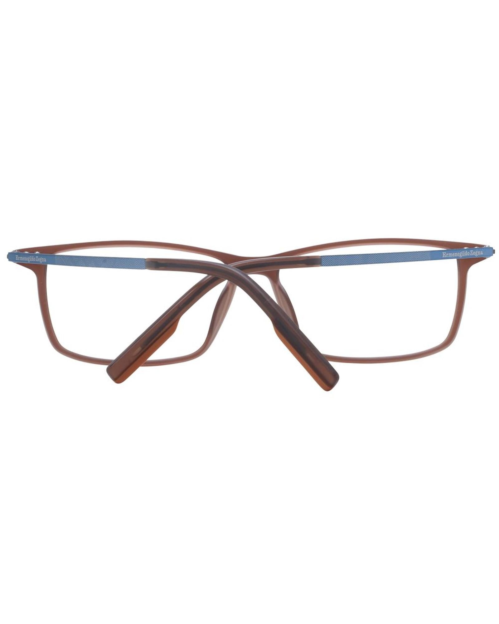 Ermenegildo Zegna Men's Brown  Optical Frames - One Size 3