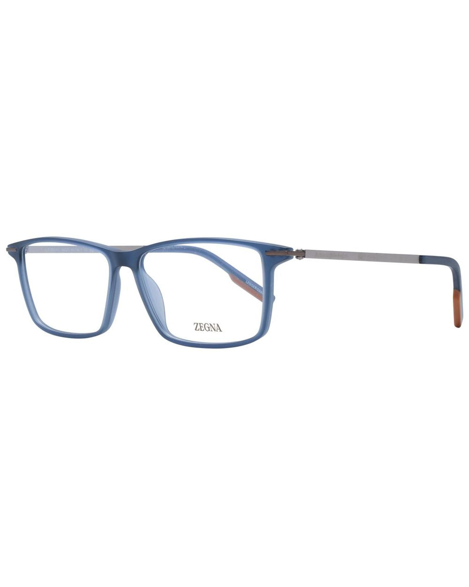 Ermenegildo Zegna Men's Blue  Optical Frames - One Size