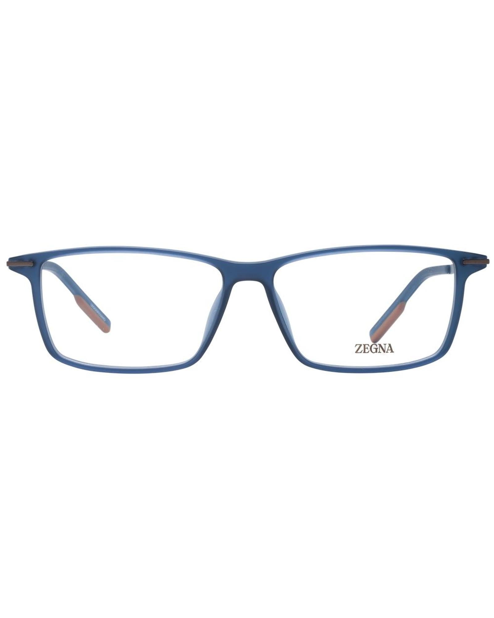 Ermenegildo Zegna Men's Blue  Optical Frames - One Size