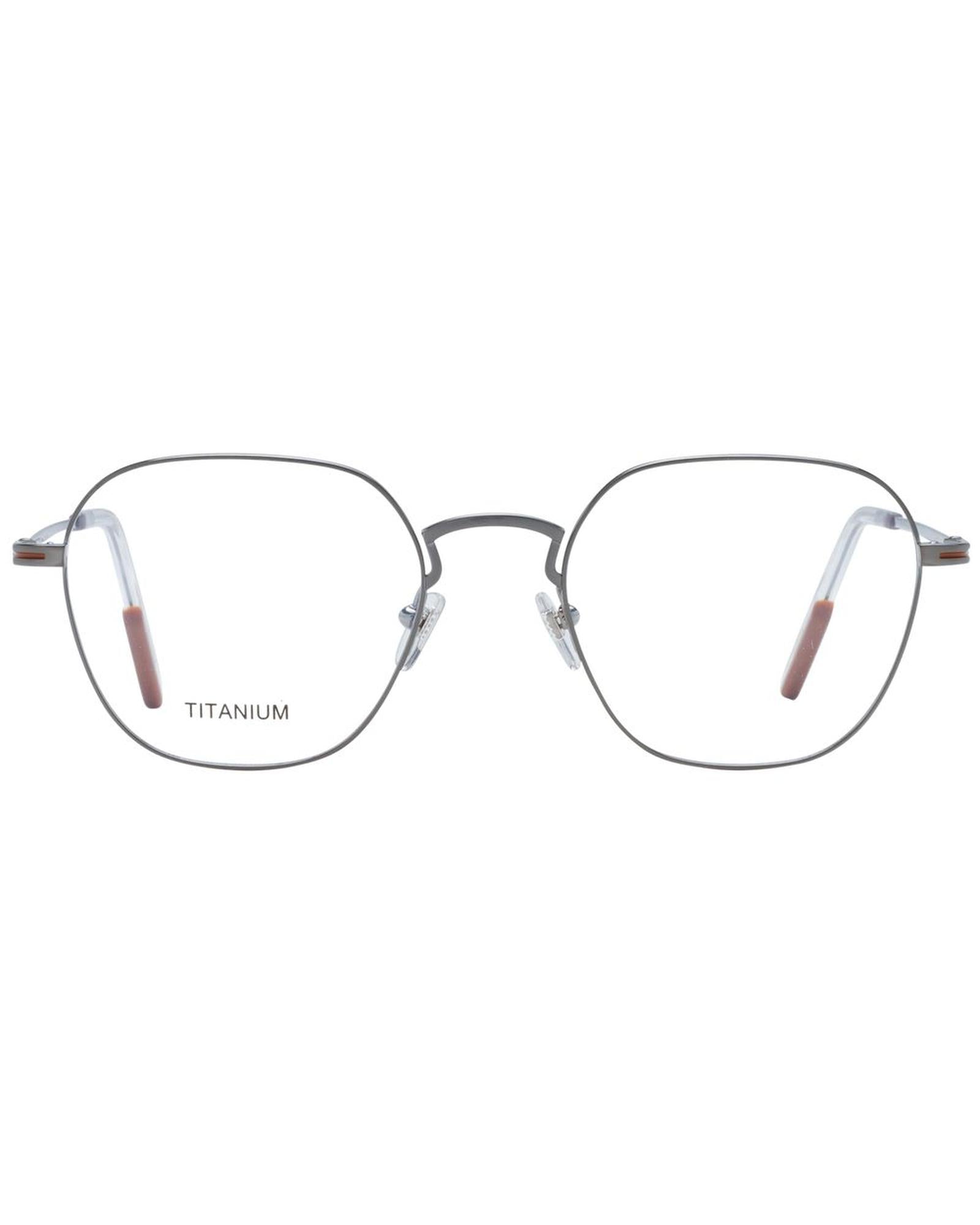 Ermenegildo Zegna Men's Gray  Optical Frames - One Size