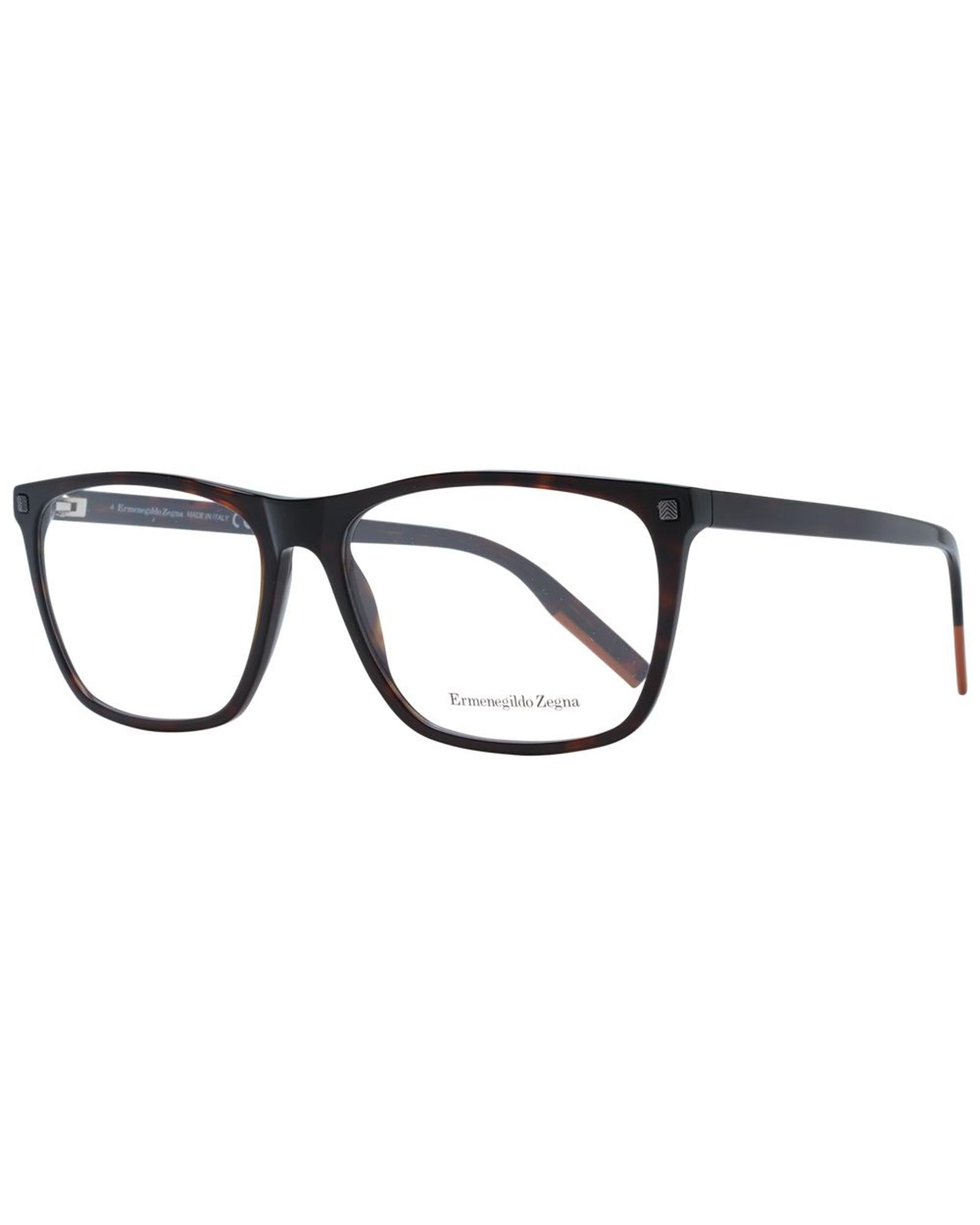 Ermenegildo Zegna Men's Brown  Optical Frames - One Size