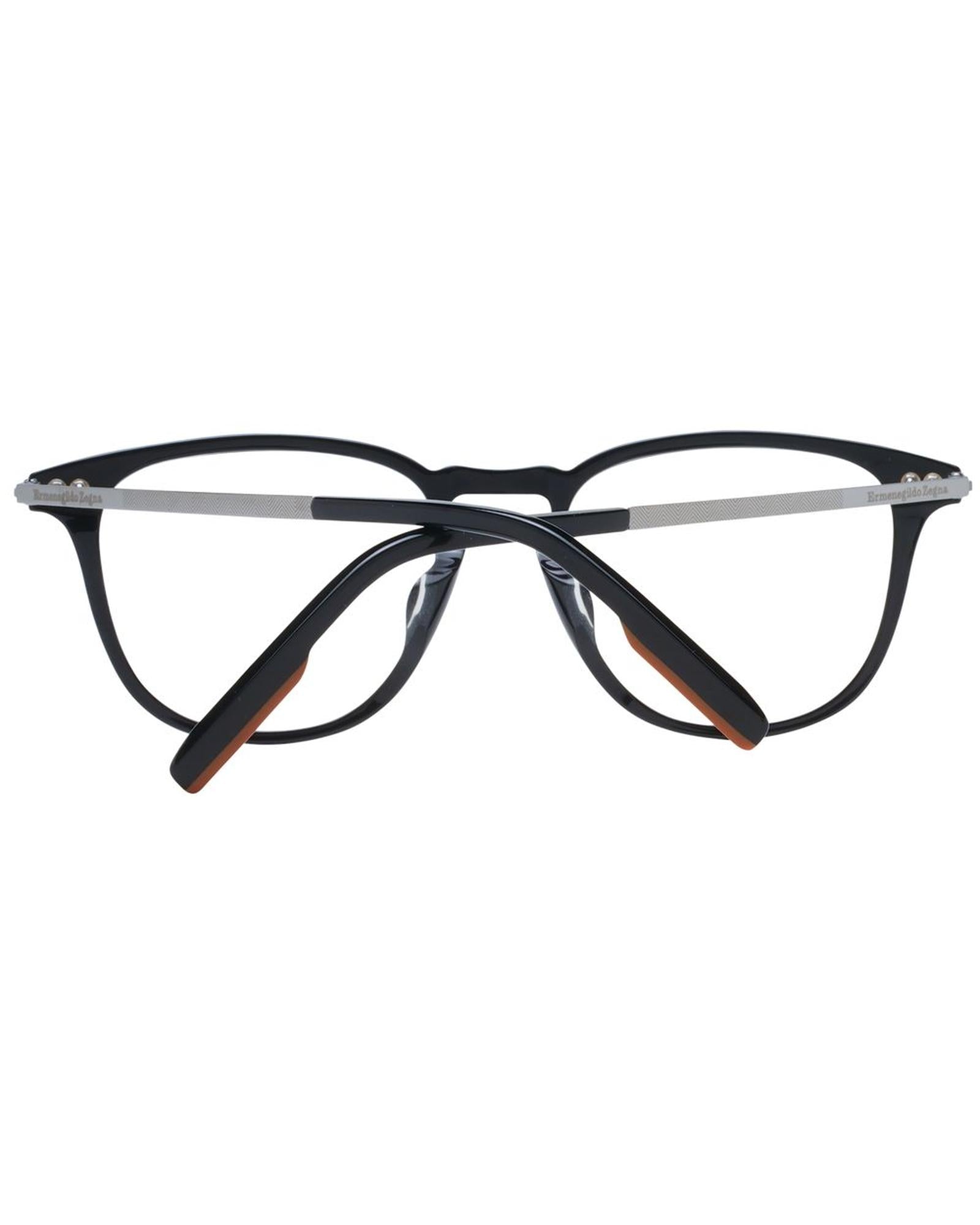 Ermenegildo Zegna Men's Black  Optical Frames - One Size 3