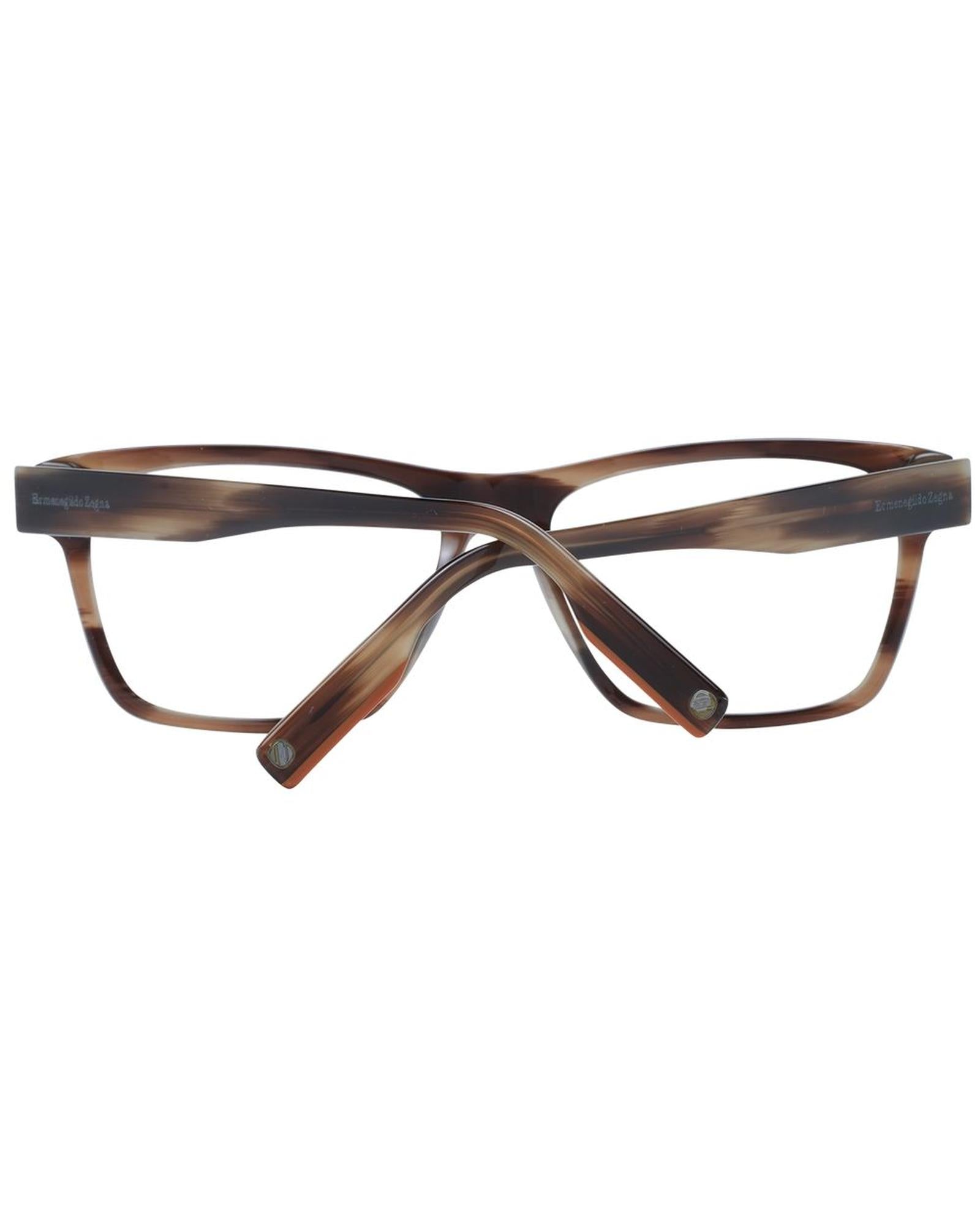 Ermenegildo Zegna Men's Brown  Optical Frames - One Size 3