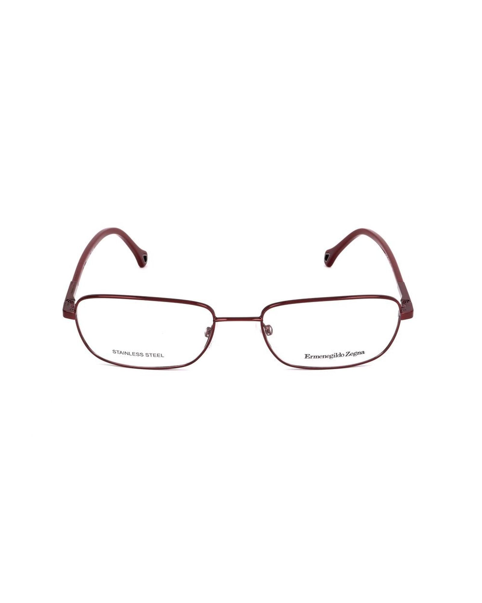 Ermenegildo Zegna Unisex's Red Metal Frames - One Size