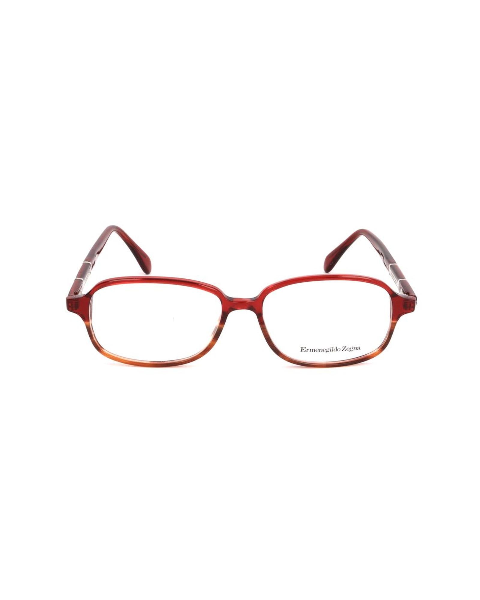 Ermenegildo Zegna Unisex's Red Plastic Frames - One Size
