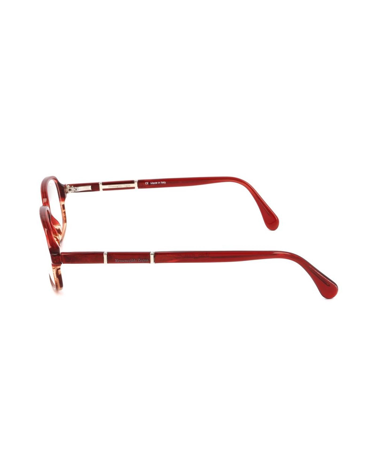 Ermenegildo Zegna Unisex's Red Plastic Frames - One Size 3