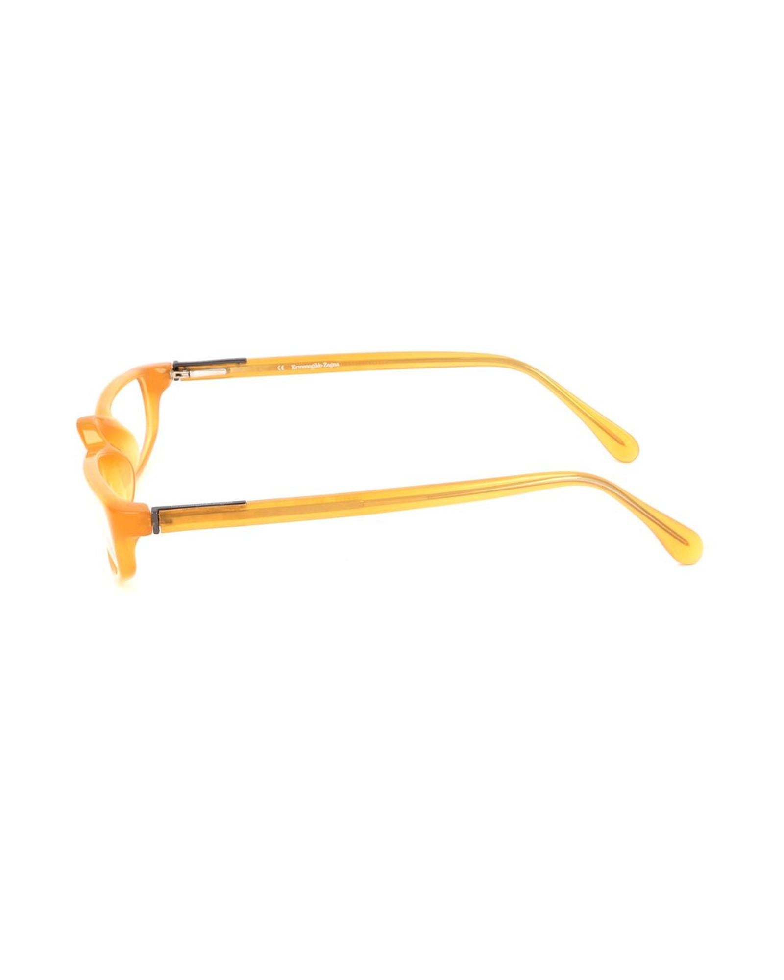 Ermenegildo Zegna Unisex's Yellow Plastic Frames - One Size 3