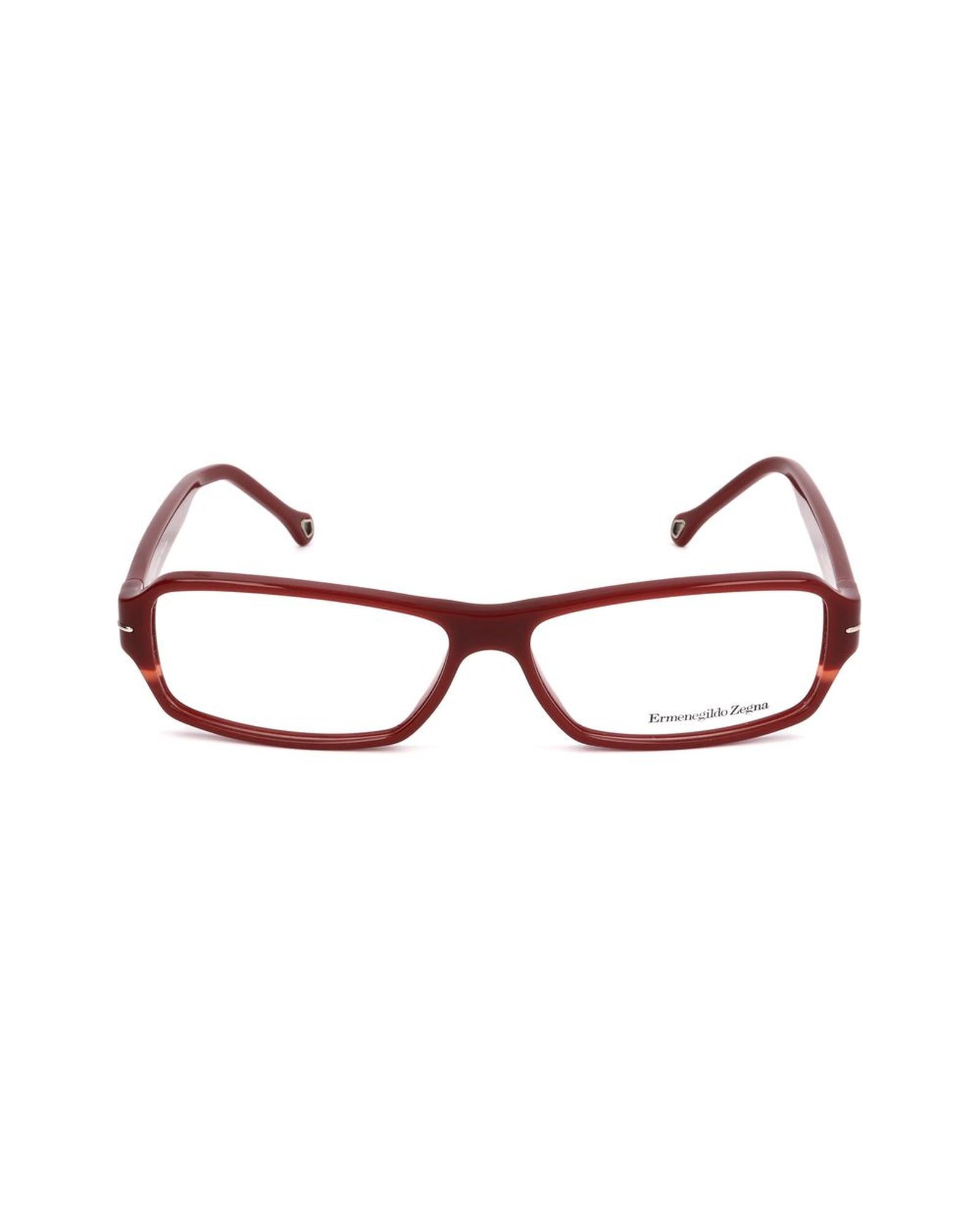 Ermenegildo Zegna Men's Red Plastic Frames - One Size