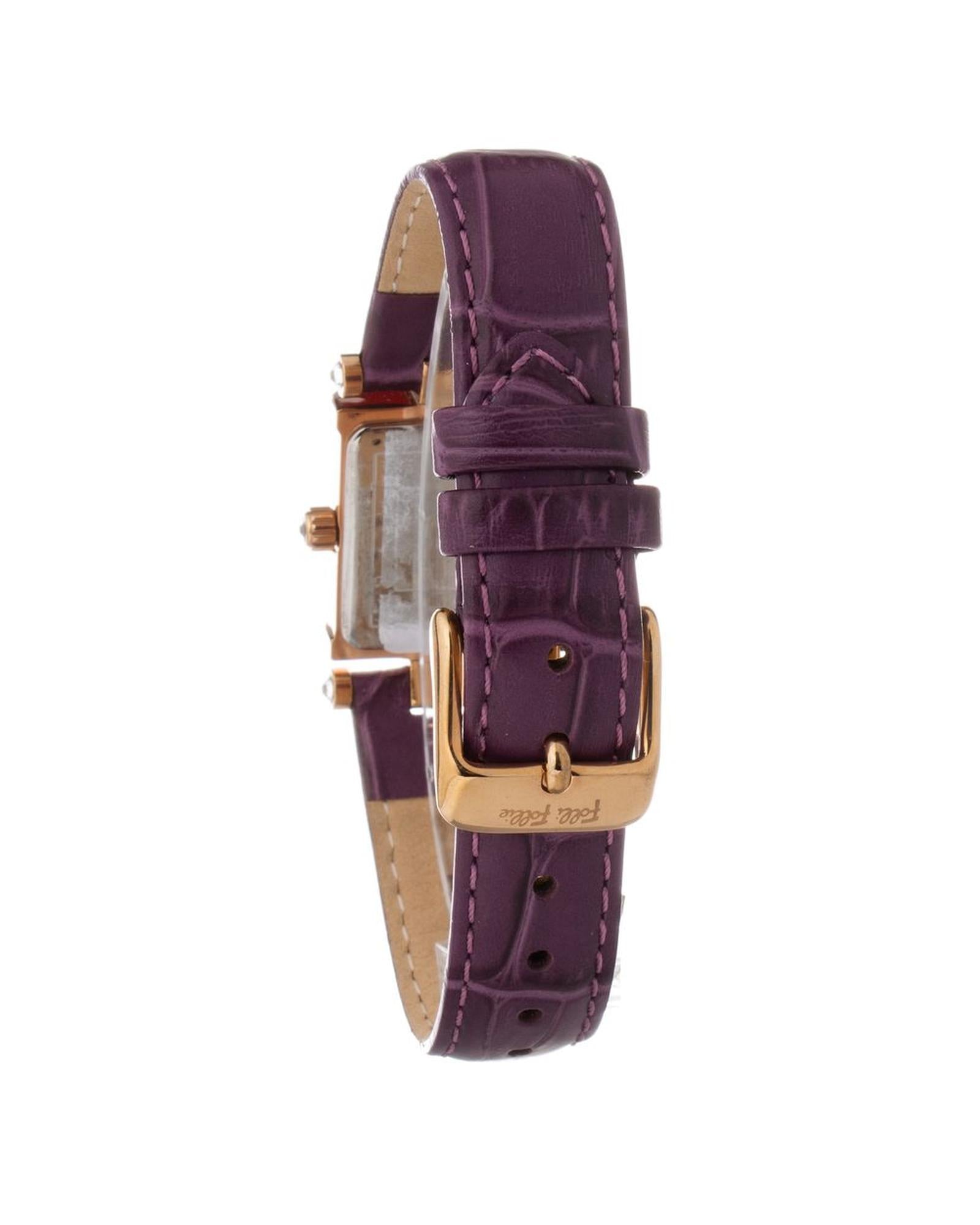 Folli Follie Women's Purple Leather Watch - One Size