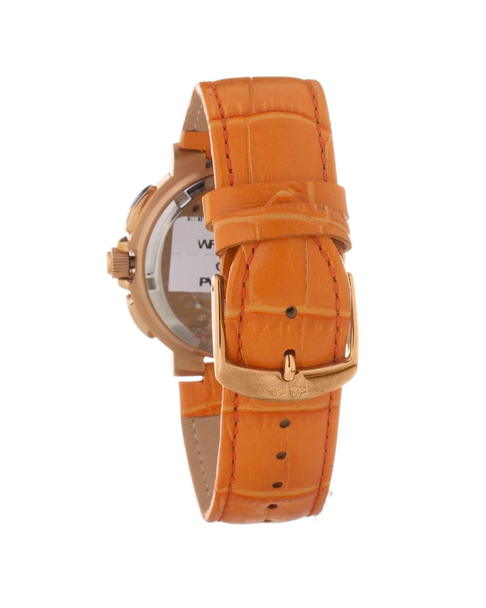 Folli Follie Women's Orange Leather Watch - One Size