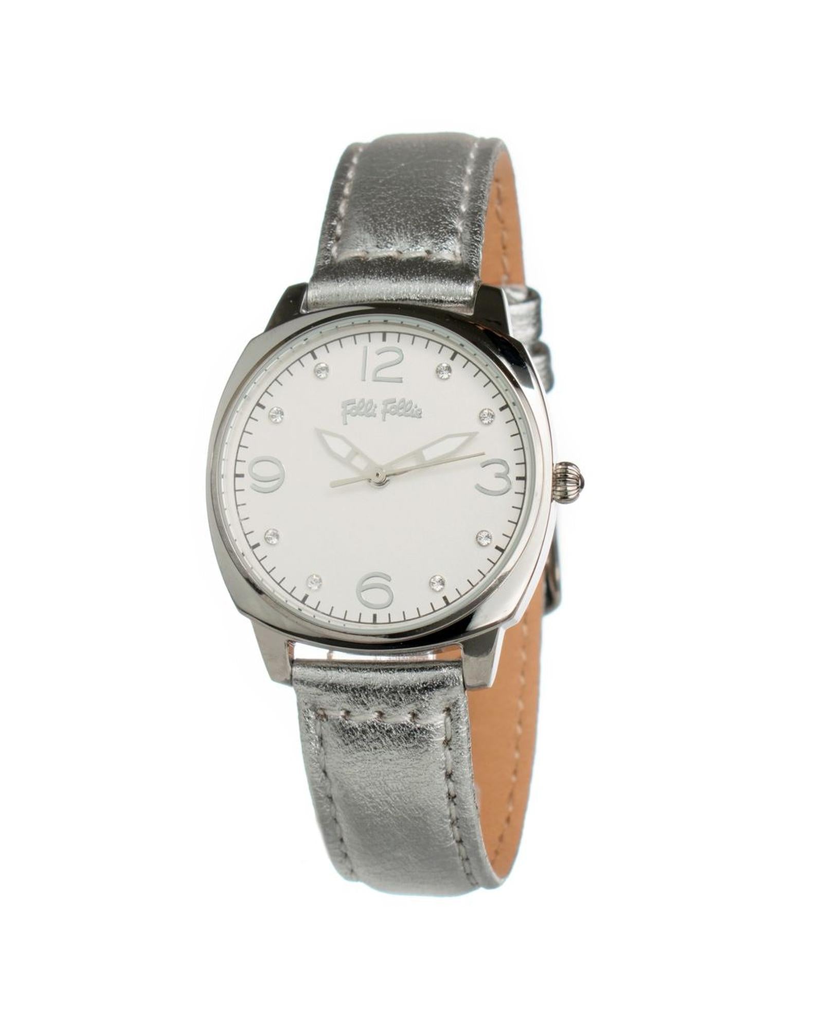 Folli Follie Women's Gray Leather Watch - One Size