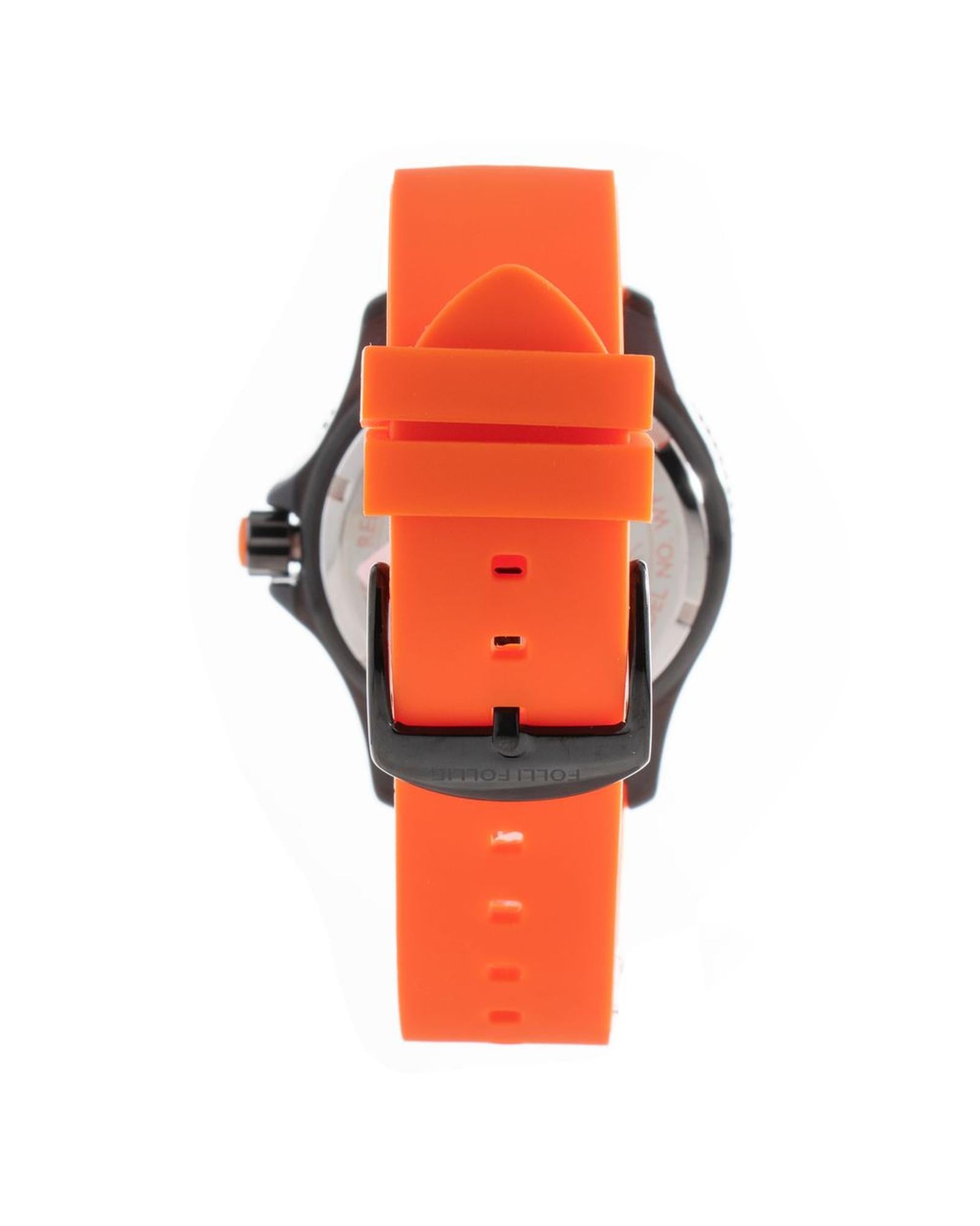 Folli Follie Men's Orange Plastic Watch - One Size